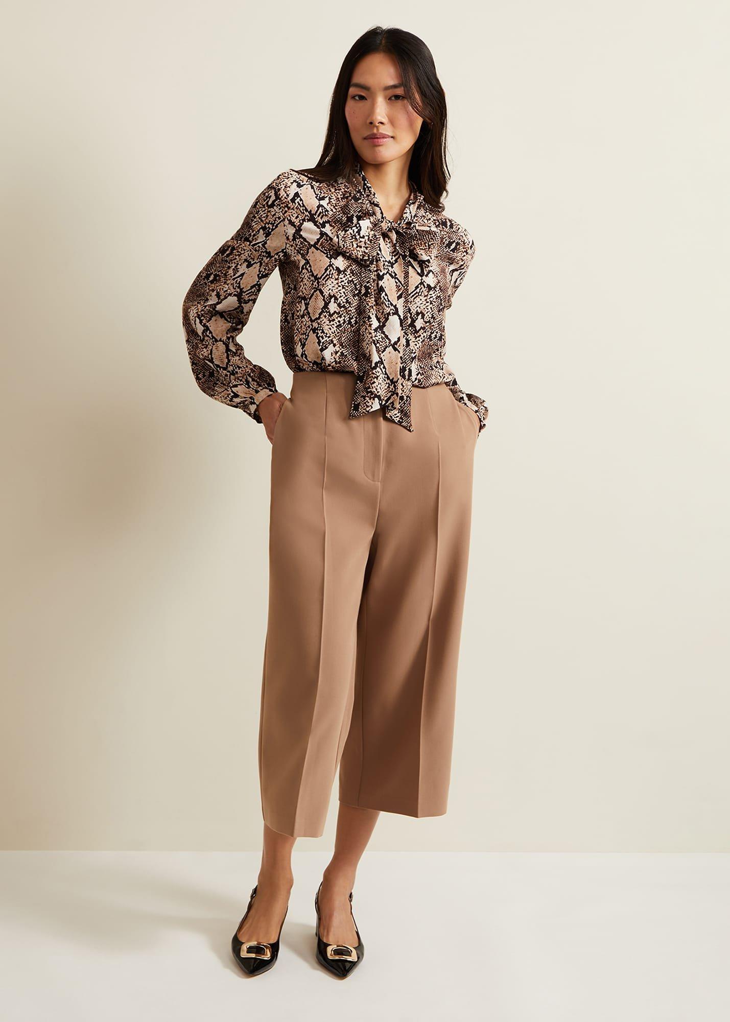 Aubrielle Clean Crepe Culotte