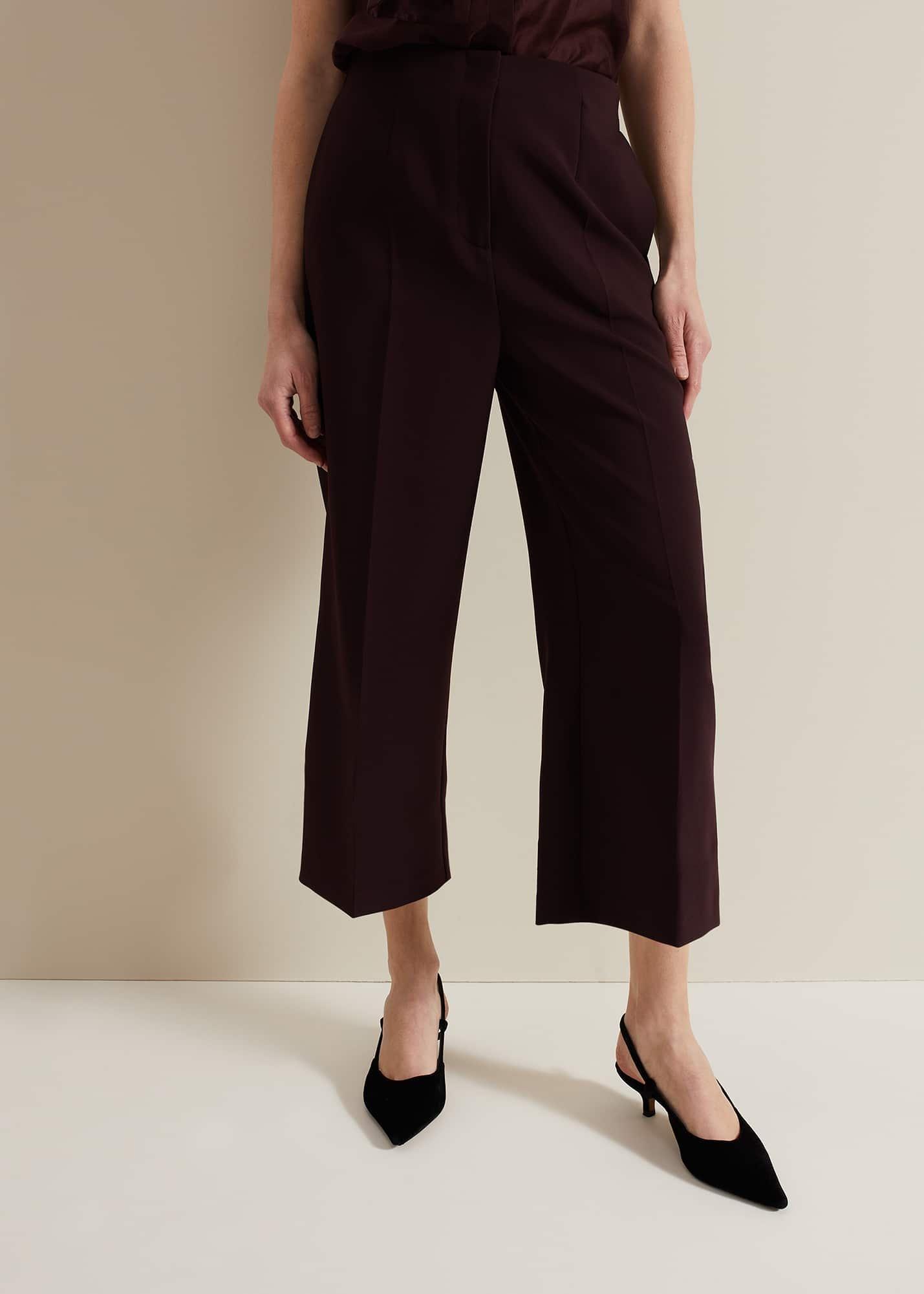 Aubrielle Clean Crepe Culotte