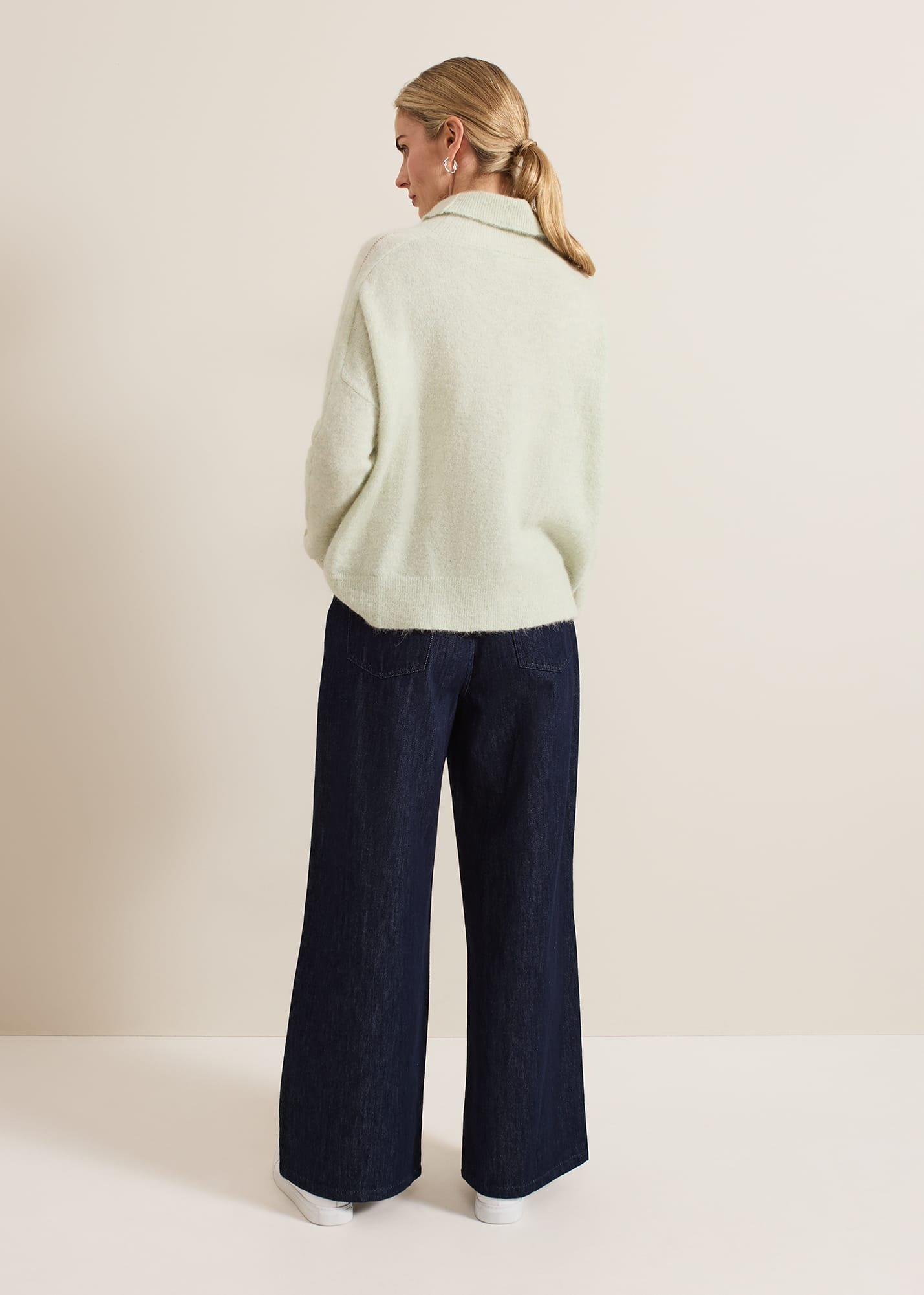 Liana Dark Wash Wide Leg Jean