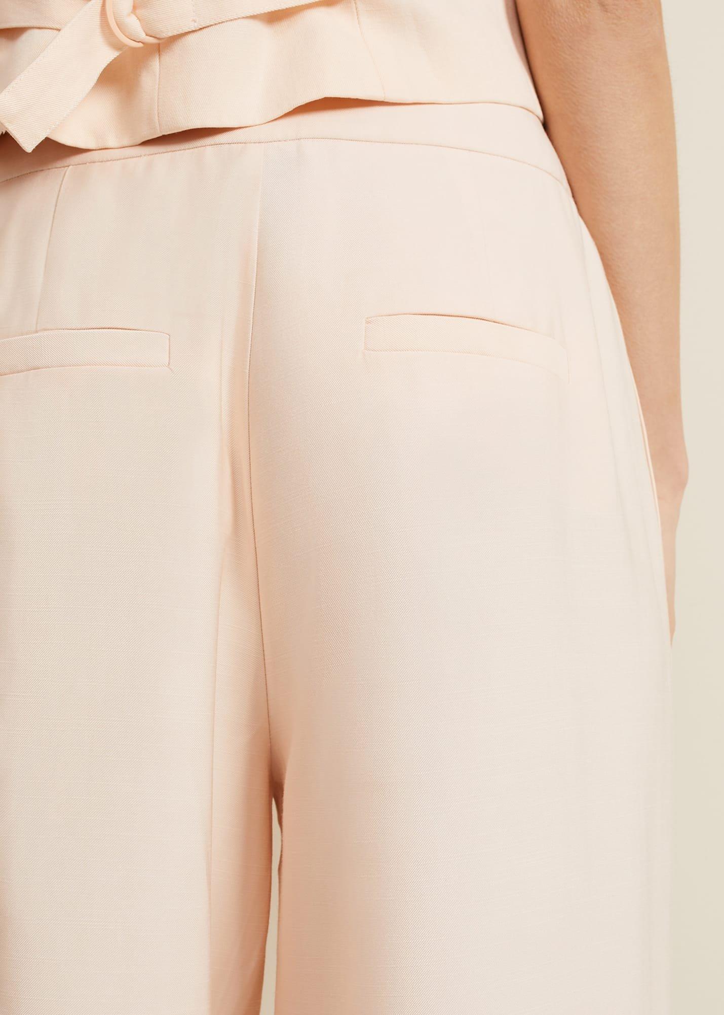 Bianca Wide Leg Peach Trouser