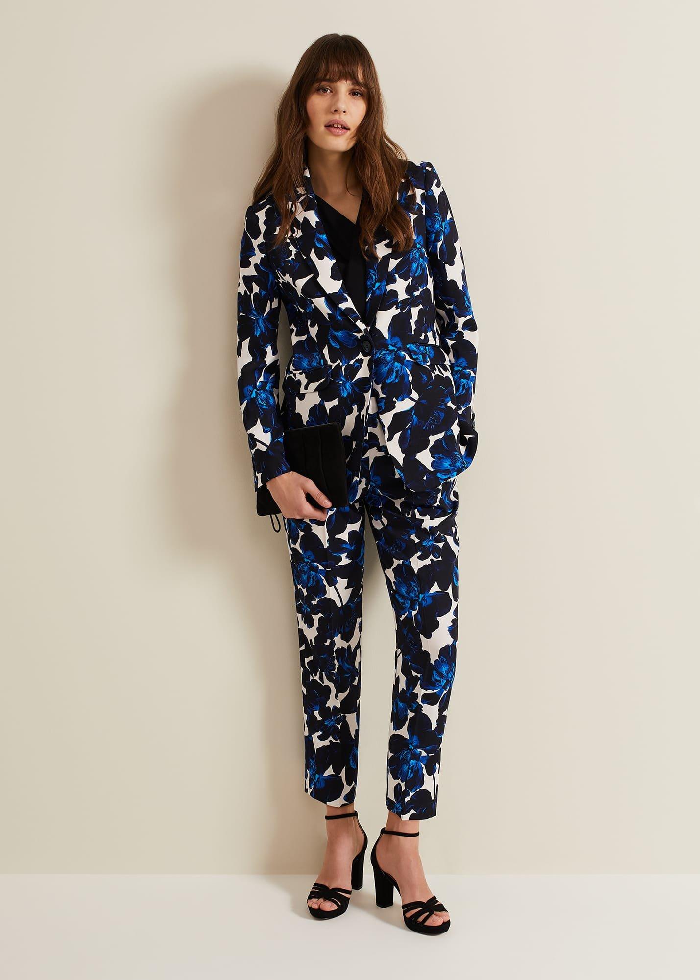 Caddie Floral Suit Trousers
