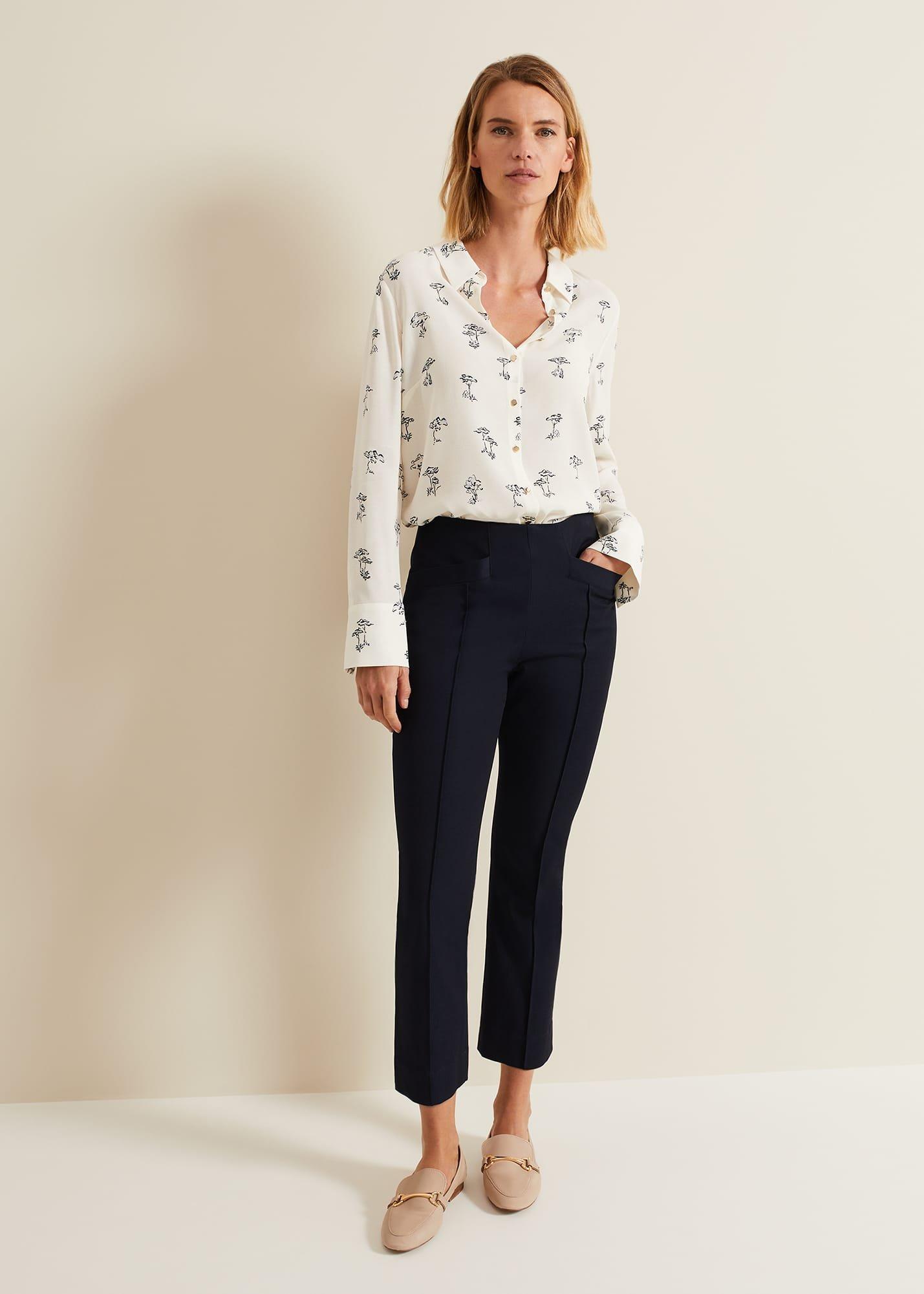 Miah Stretch Capri Trousers