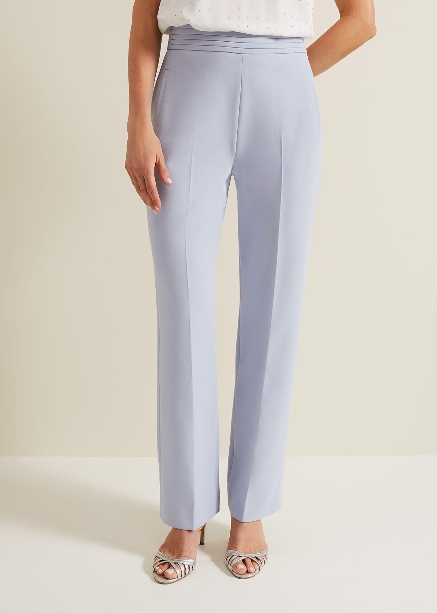 Alexis Pleat Waistband Suit Trouser