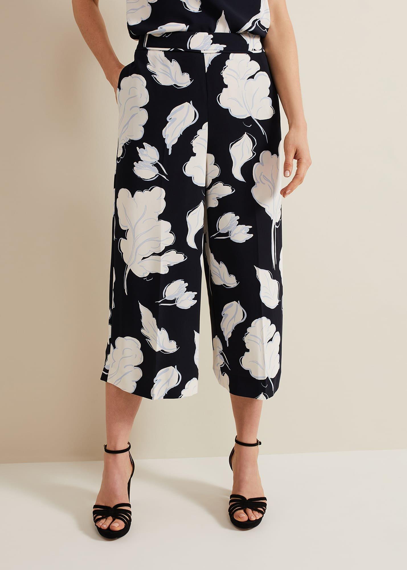 Noelle Floral Print Culotte