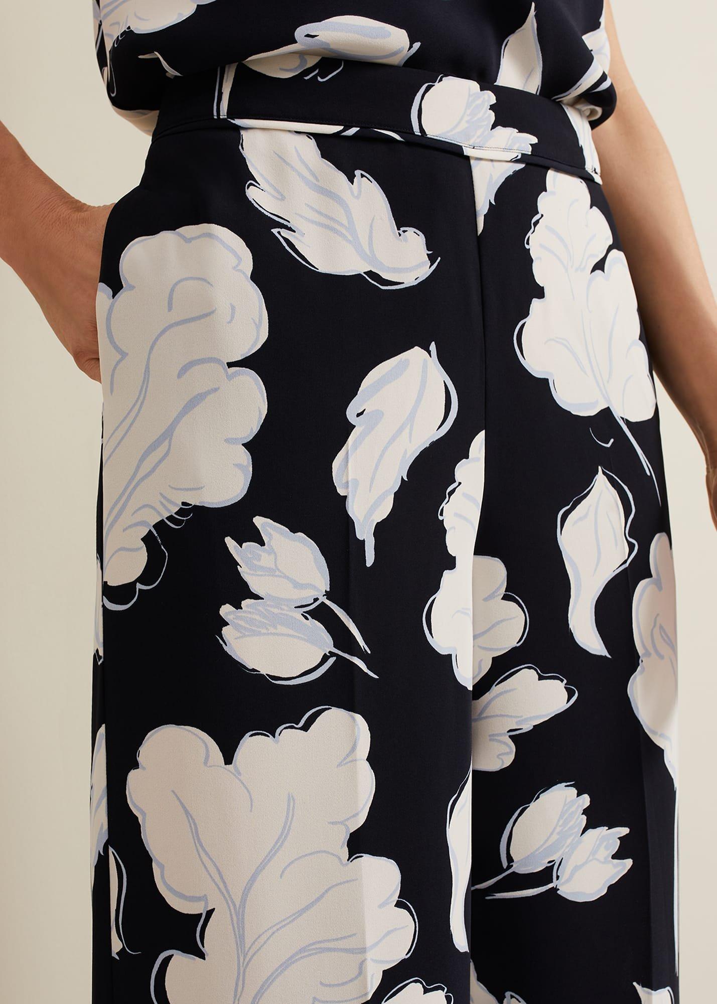 Noelle Floral Print Culotte