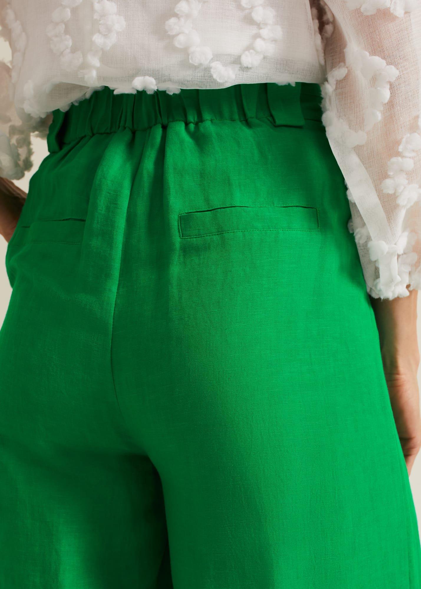 Lottie Linen Wide Leg Trousers