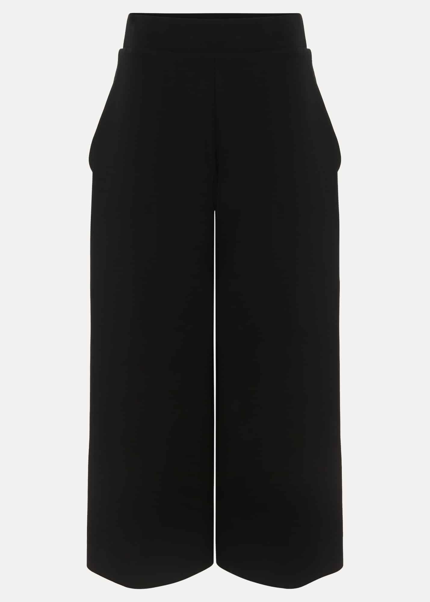 Lori Black Ponte Culottes