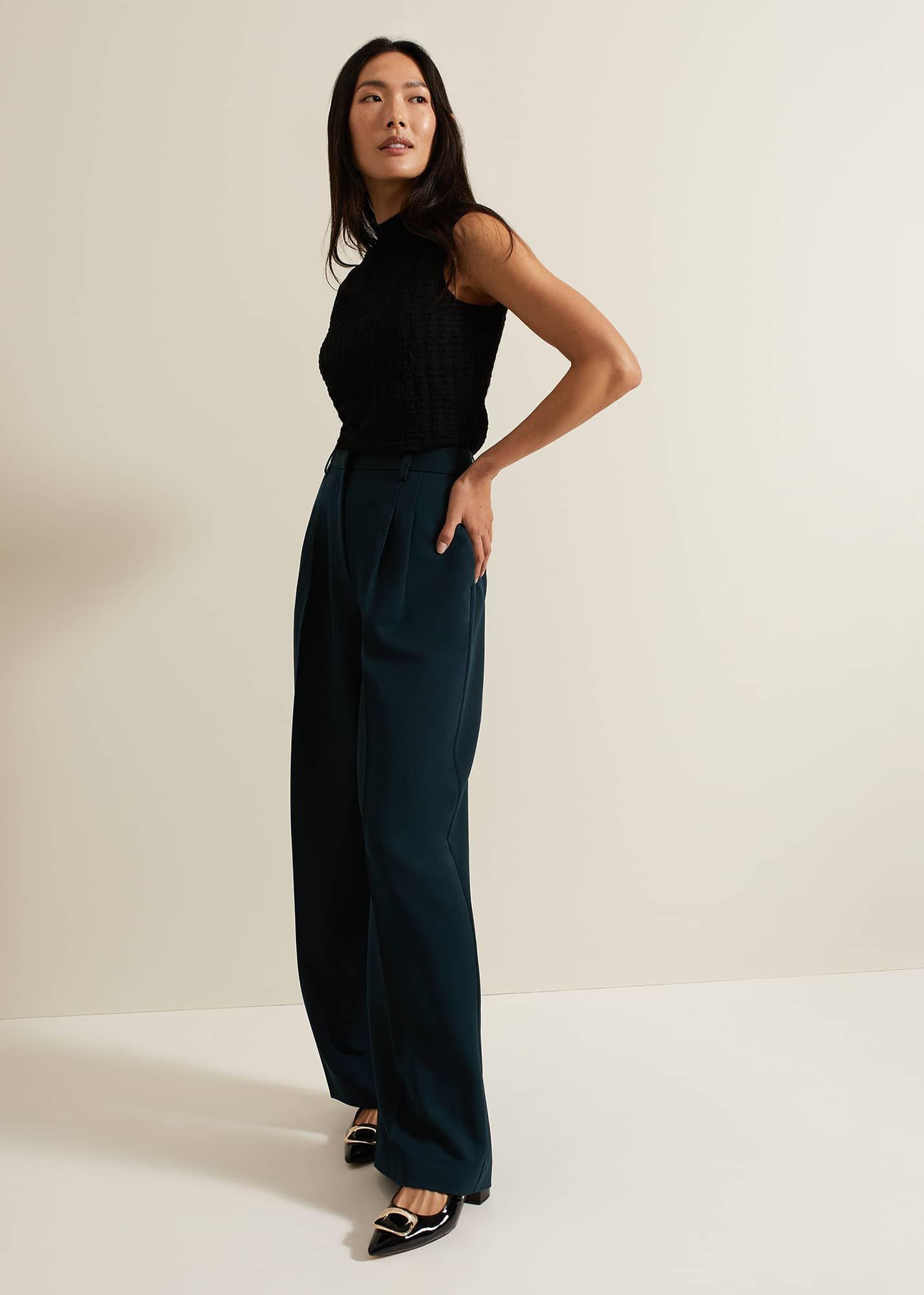 Arabella Pleat Wide Leg Trouser