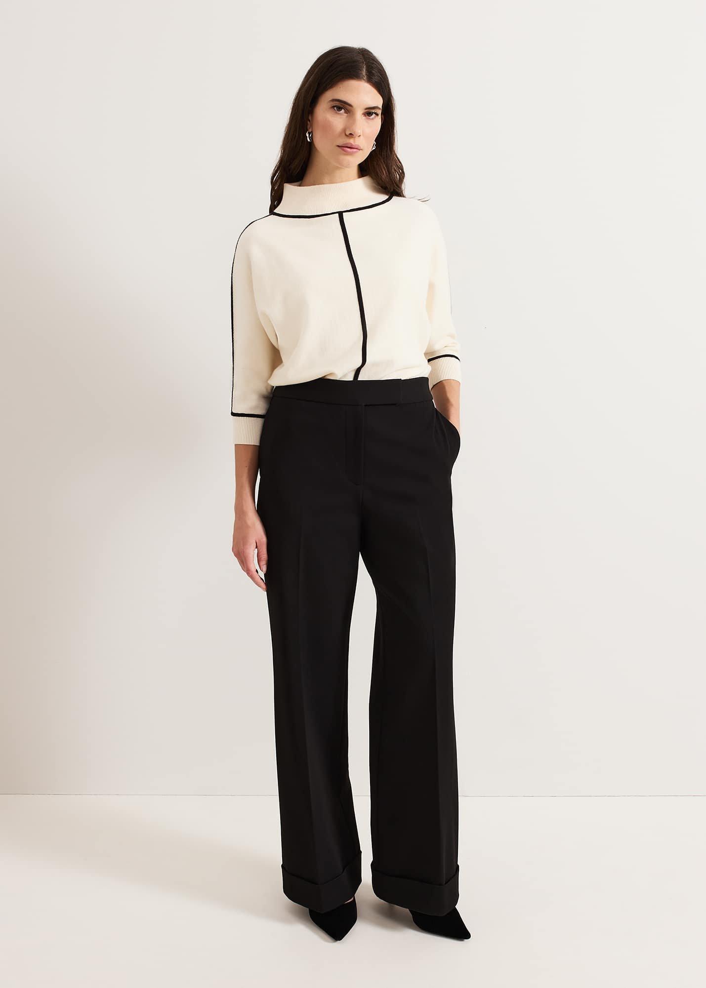 Trixie Turn Up Hem Trouser