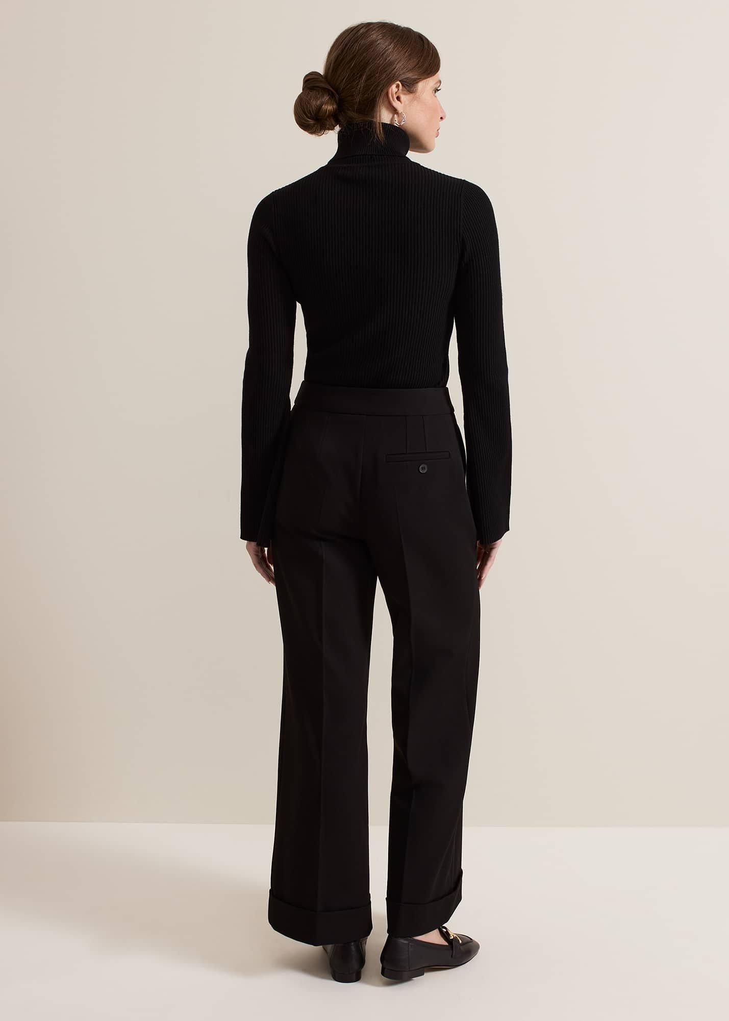Petite Trixie Turn Up Hem Trouser