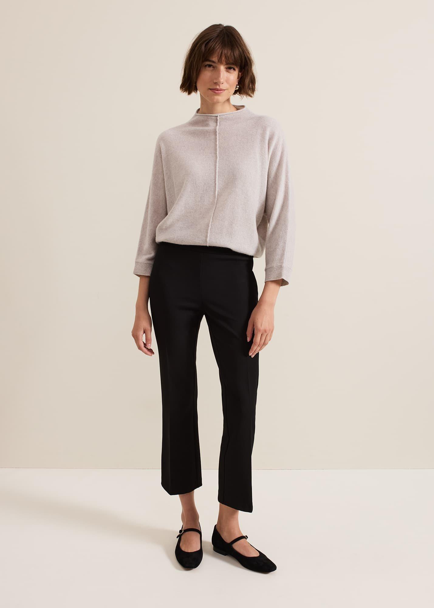 Carly Crop Twill Trouser