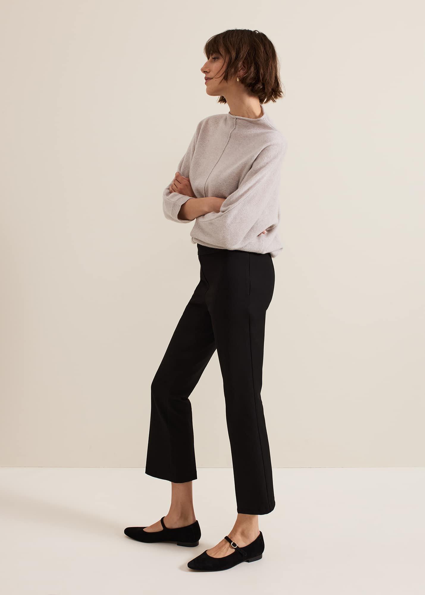 Carly Crop Twill Trouser