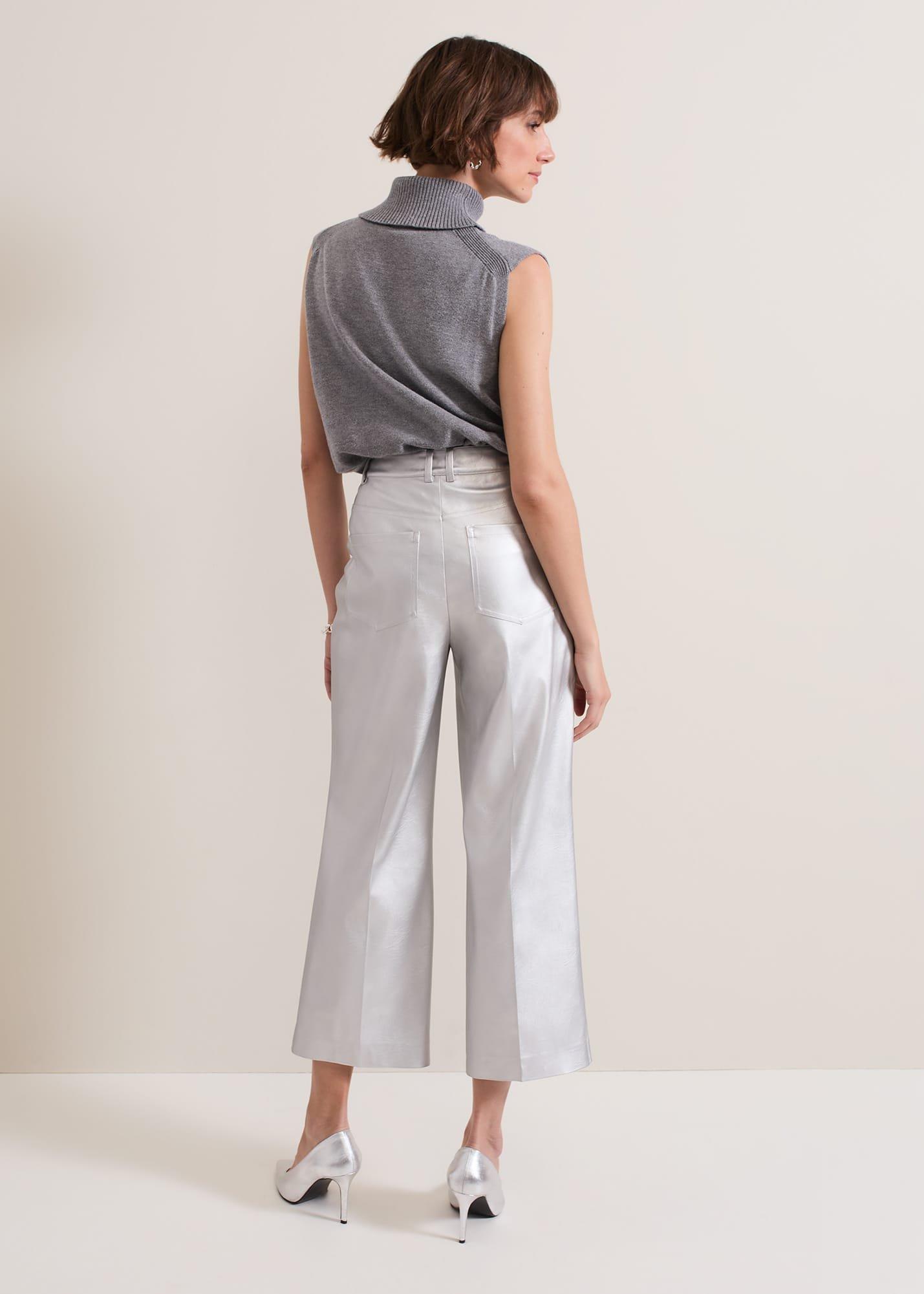 Kenzie Pu Crop Trousers