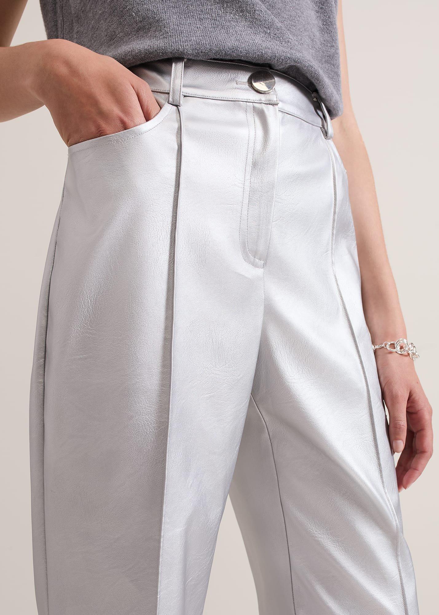 Kenzie Pu Crop Trousers