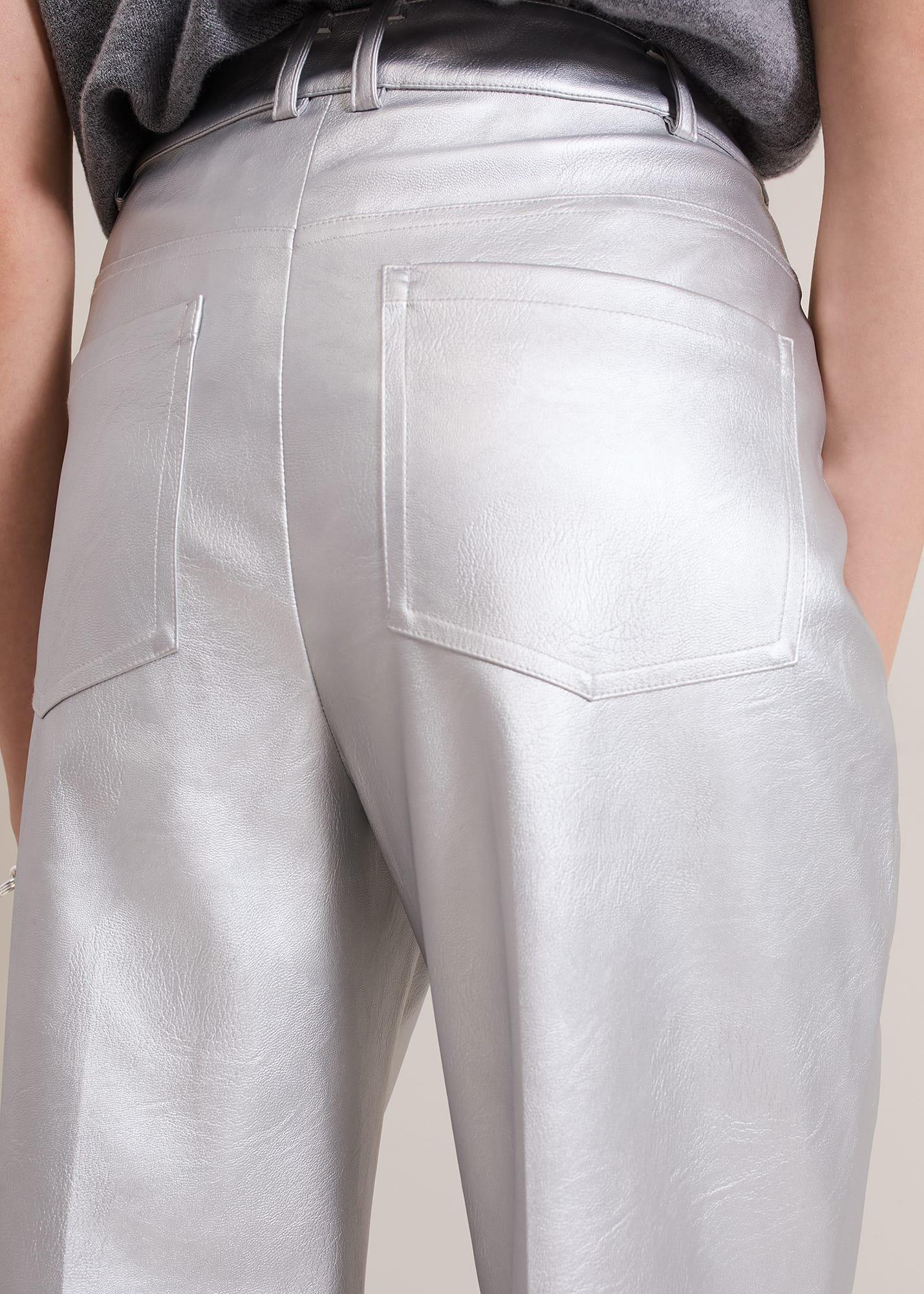 Kenzie Pu Crop Trousers