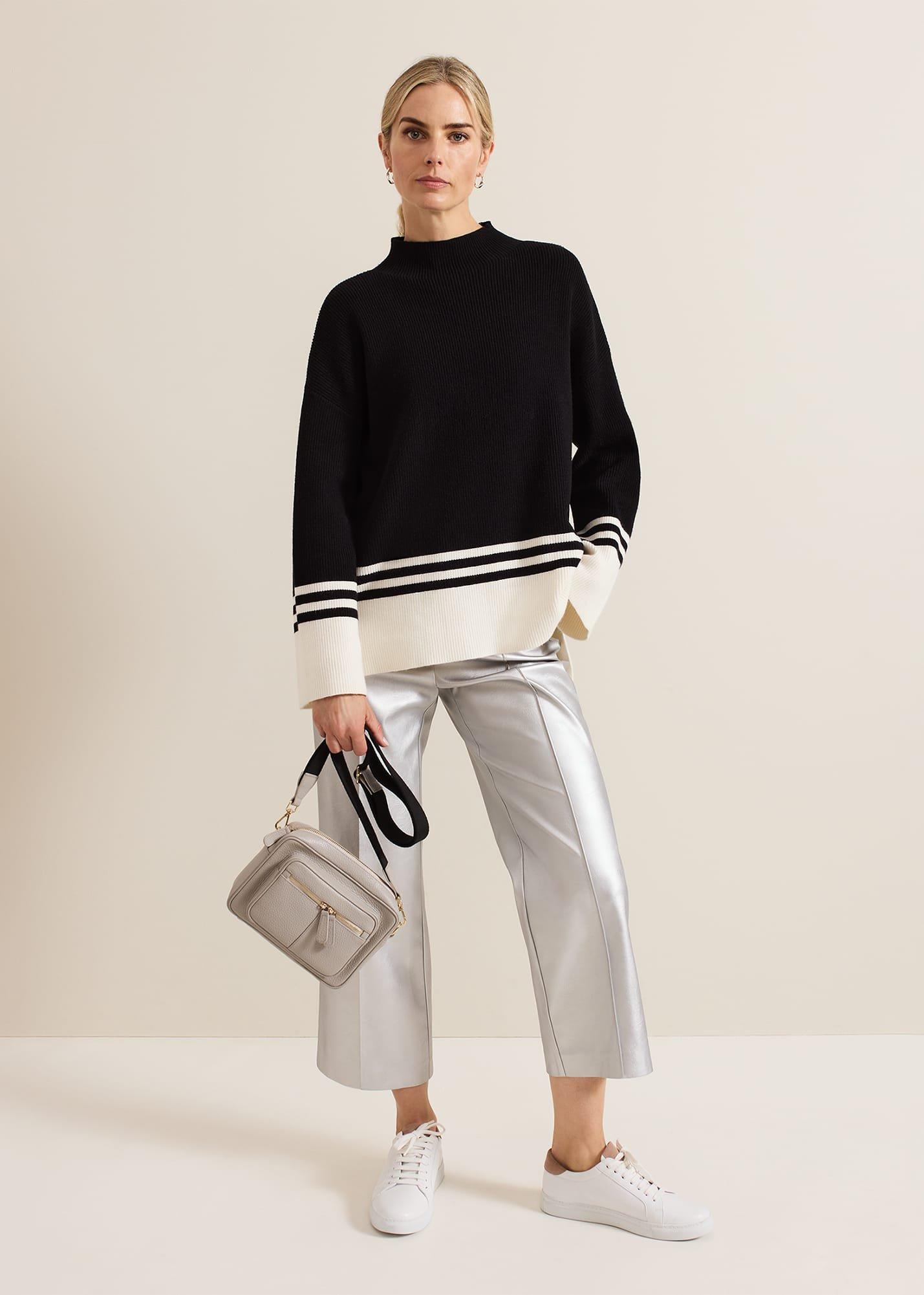 Kenzie Pu Crop Trousers