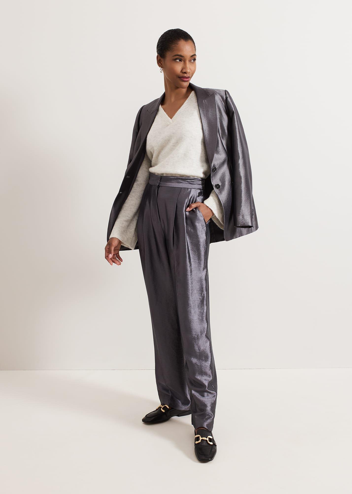 Sade Grey Suit Trouser