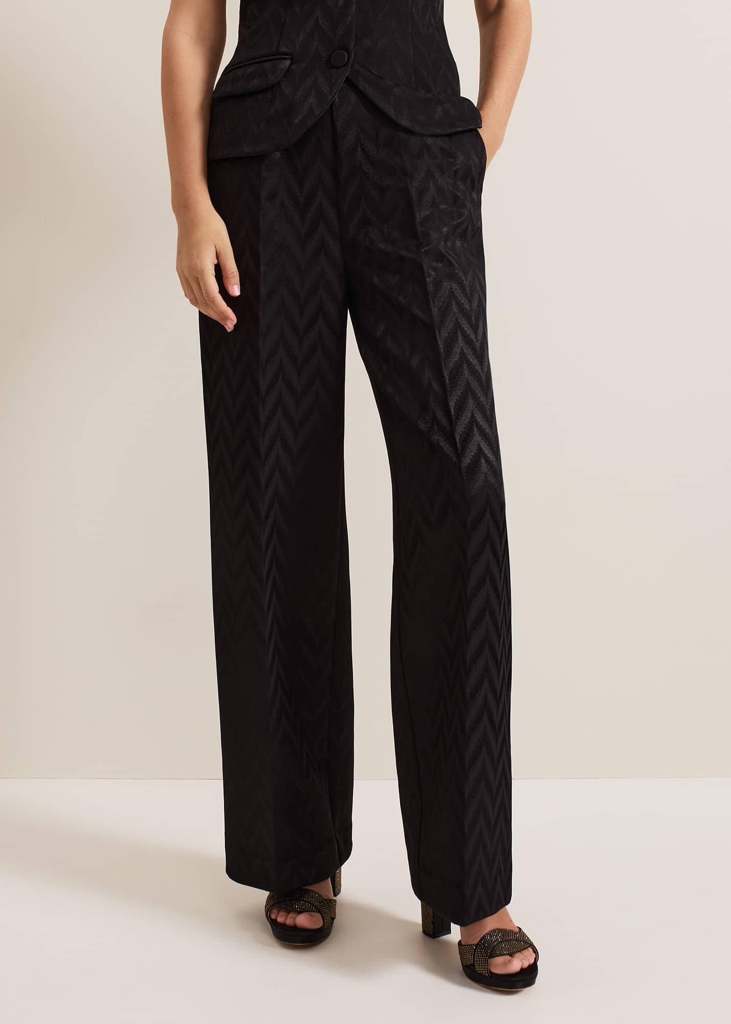 Adalynn Jacquard Suit Trouser