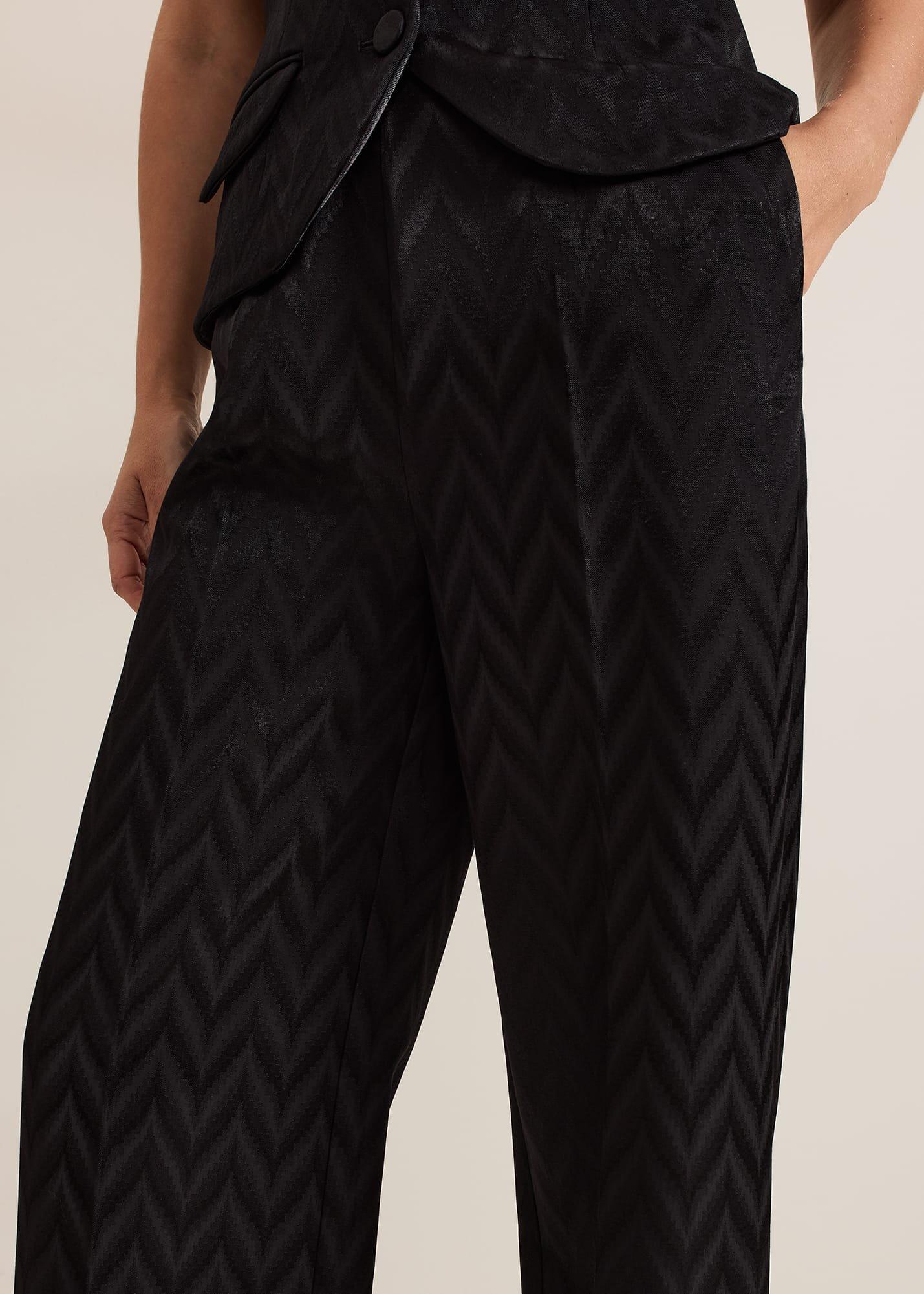 Adalynn Jacquard Suit Trouser