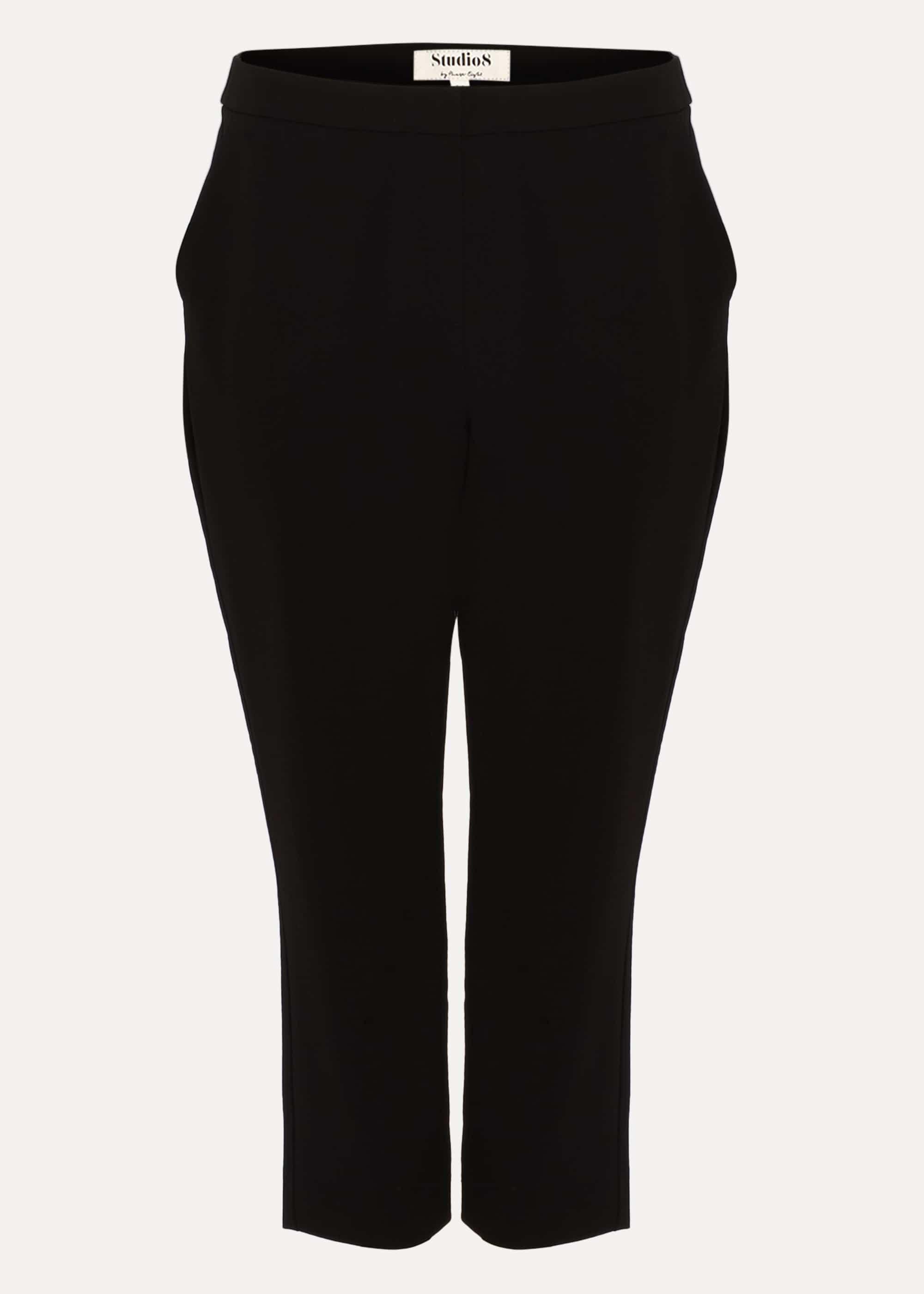 Mallory Straight Leg Crop Trousers