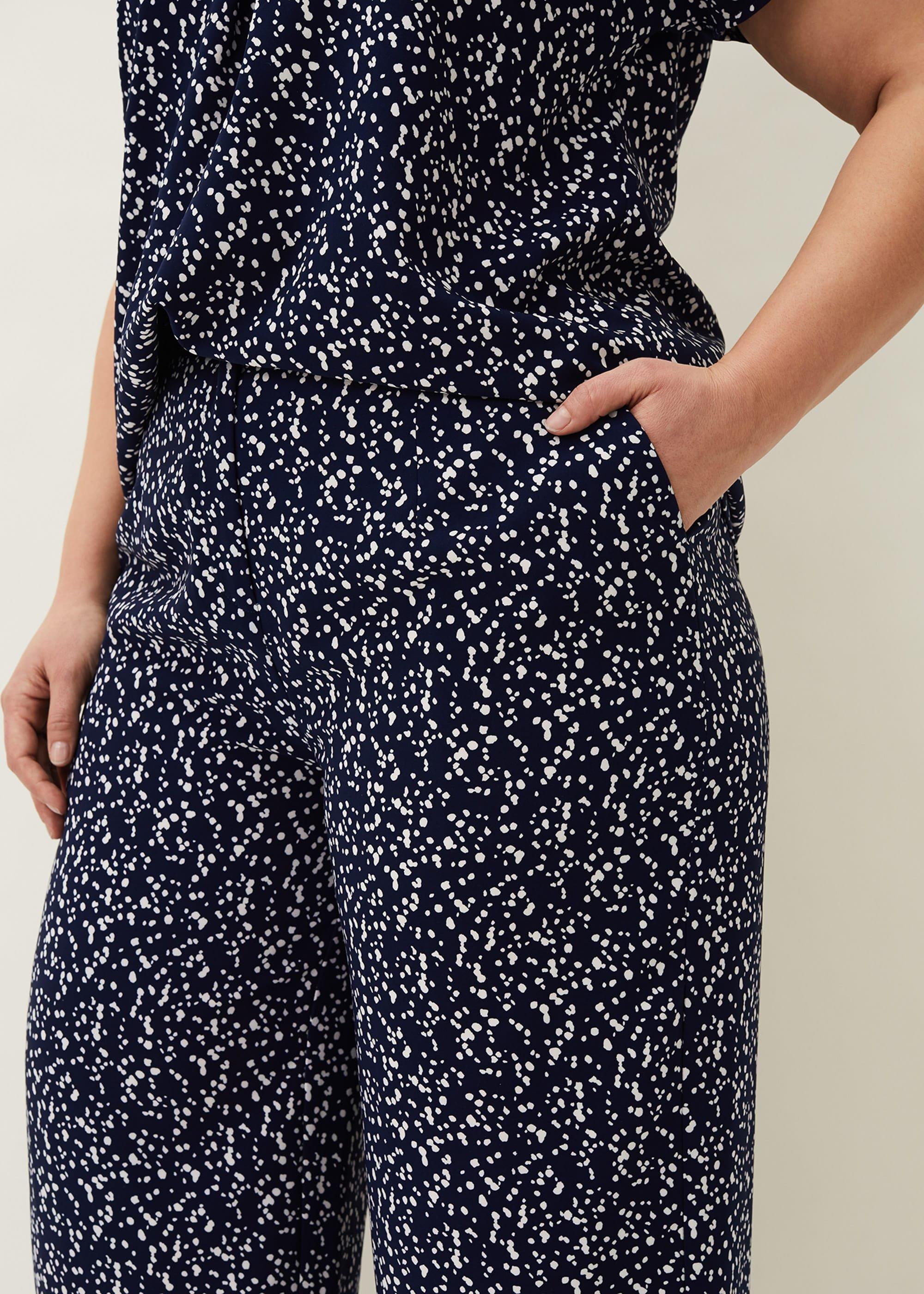 Carin Spot Culotte Trousers