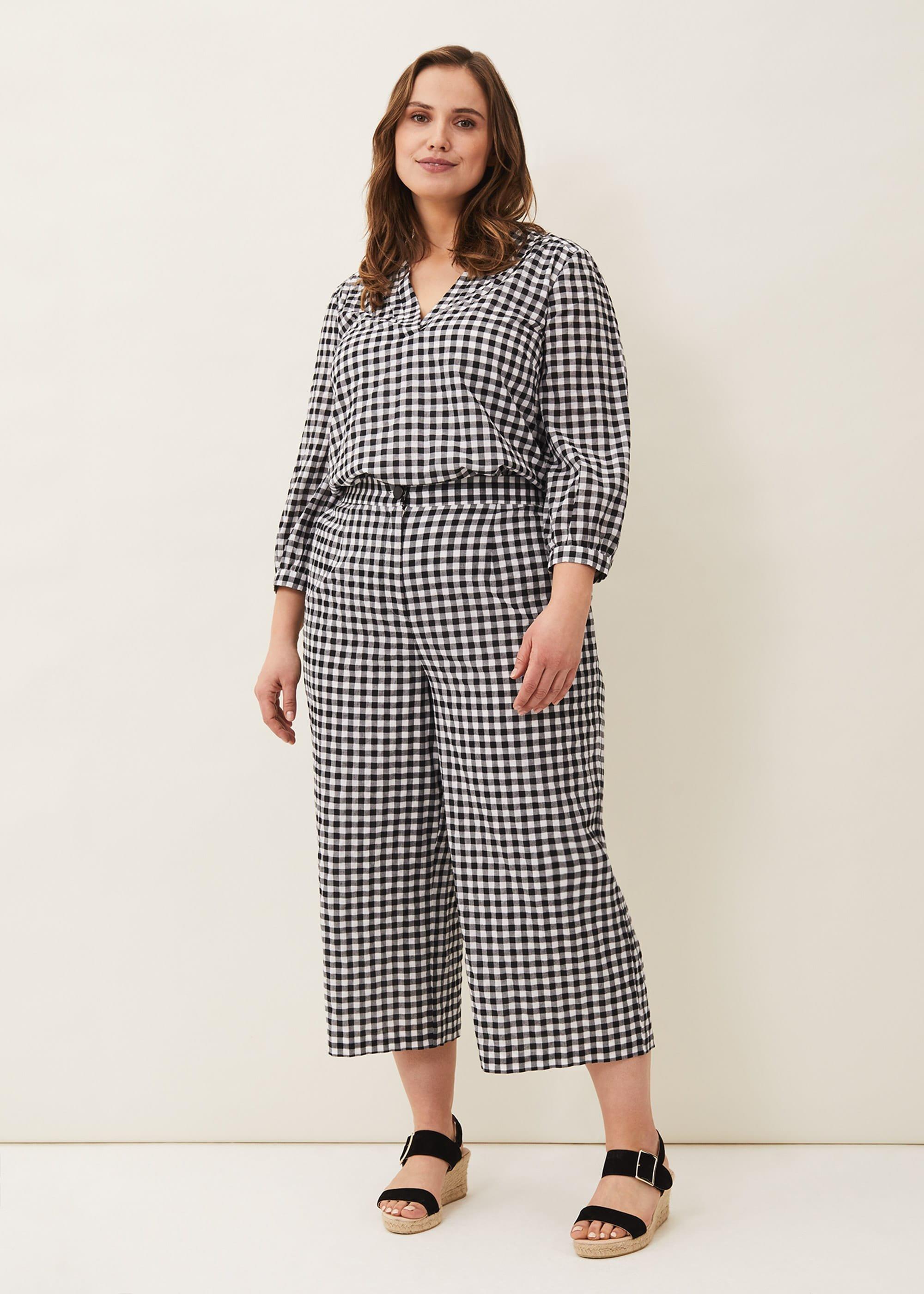 Fae Gingham Culotte