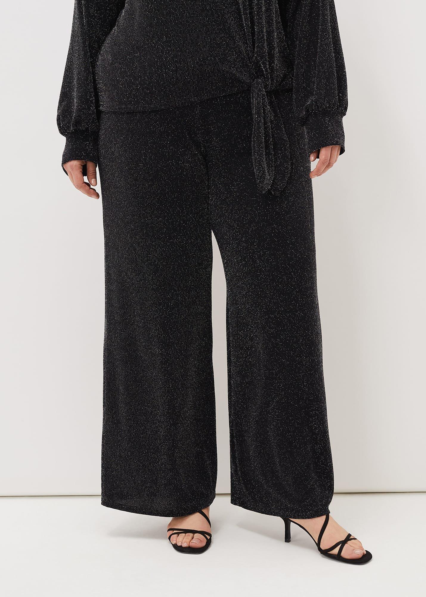 Mell Shimmer Lurex Co-Ord Trousers
