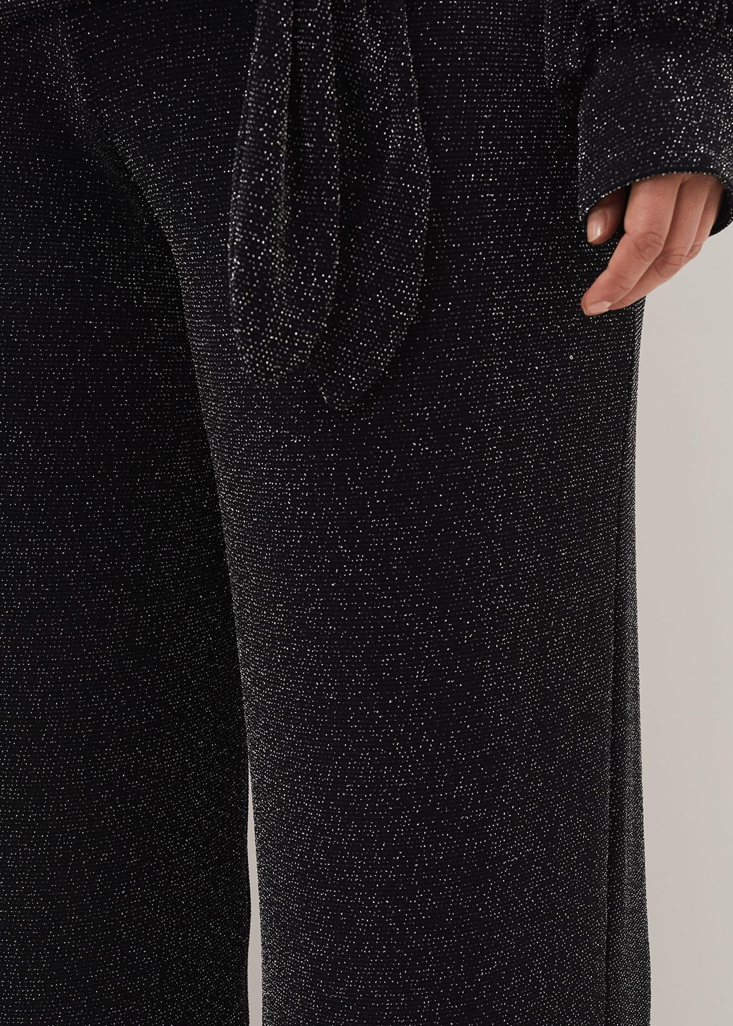 Mell Shimmer Lurex Co-Ord Trousers