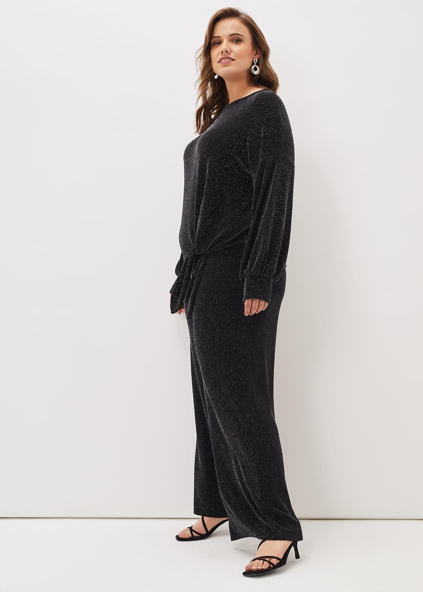 Mell Shimmer Lurex Co-Ord Trousers