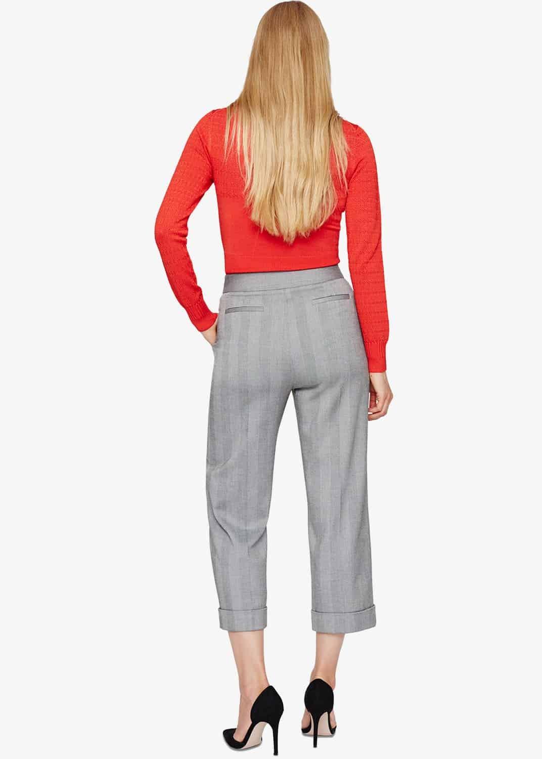 Hettie Herringbone Trousers