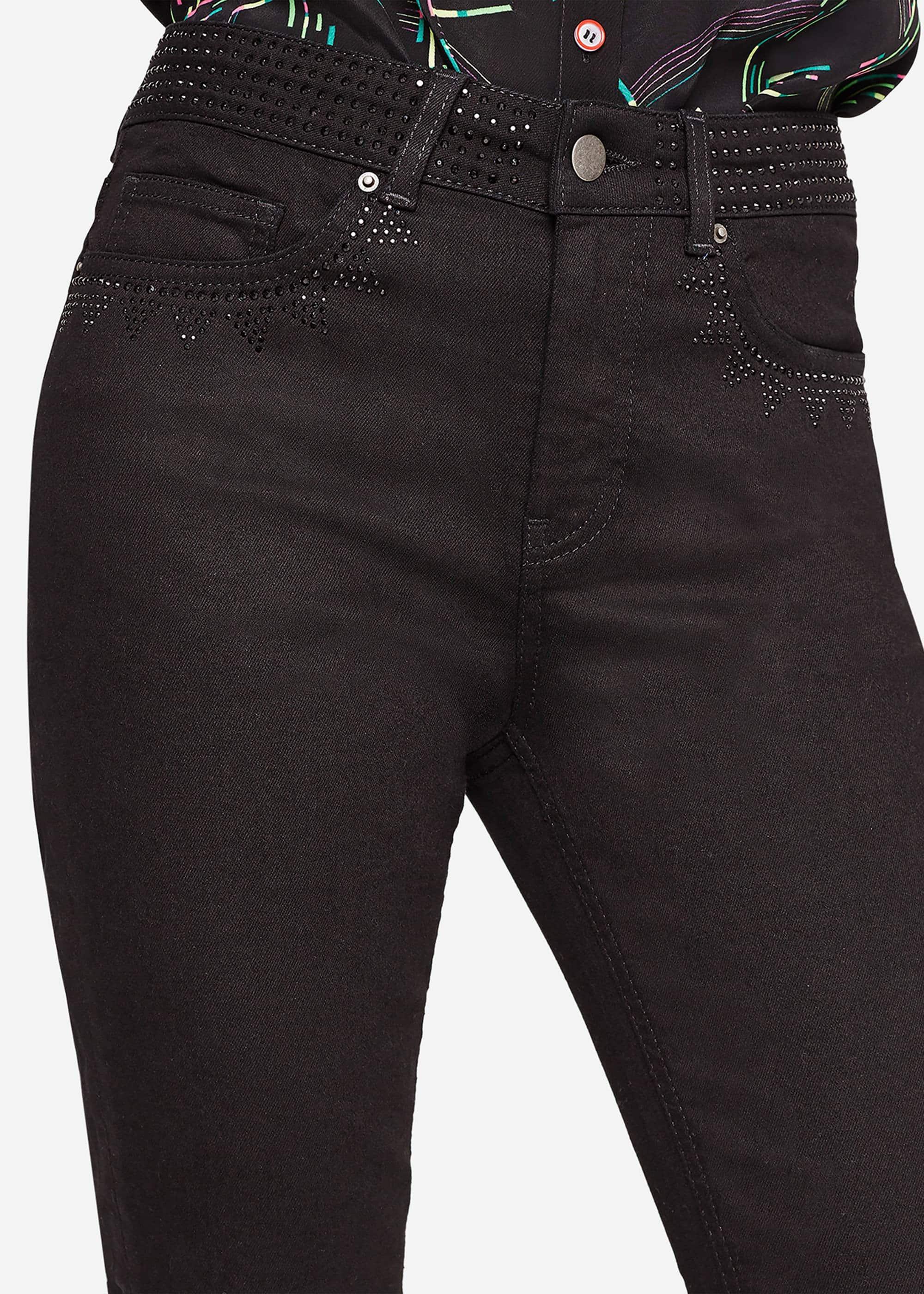 Lainey Skinny Fit Studded Jeans