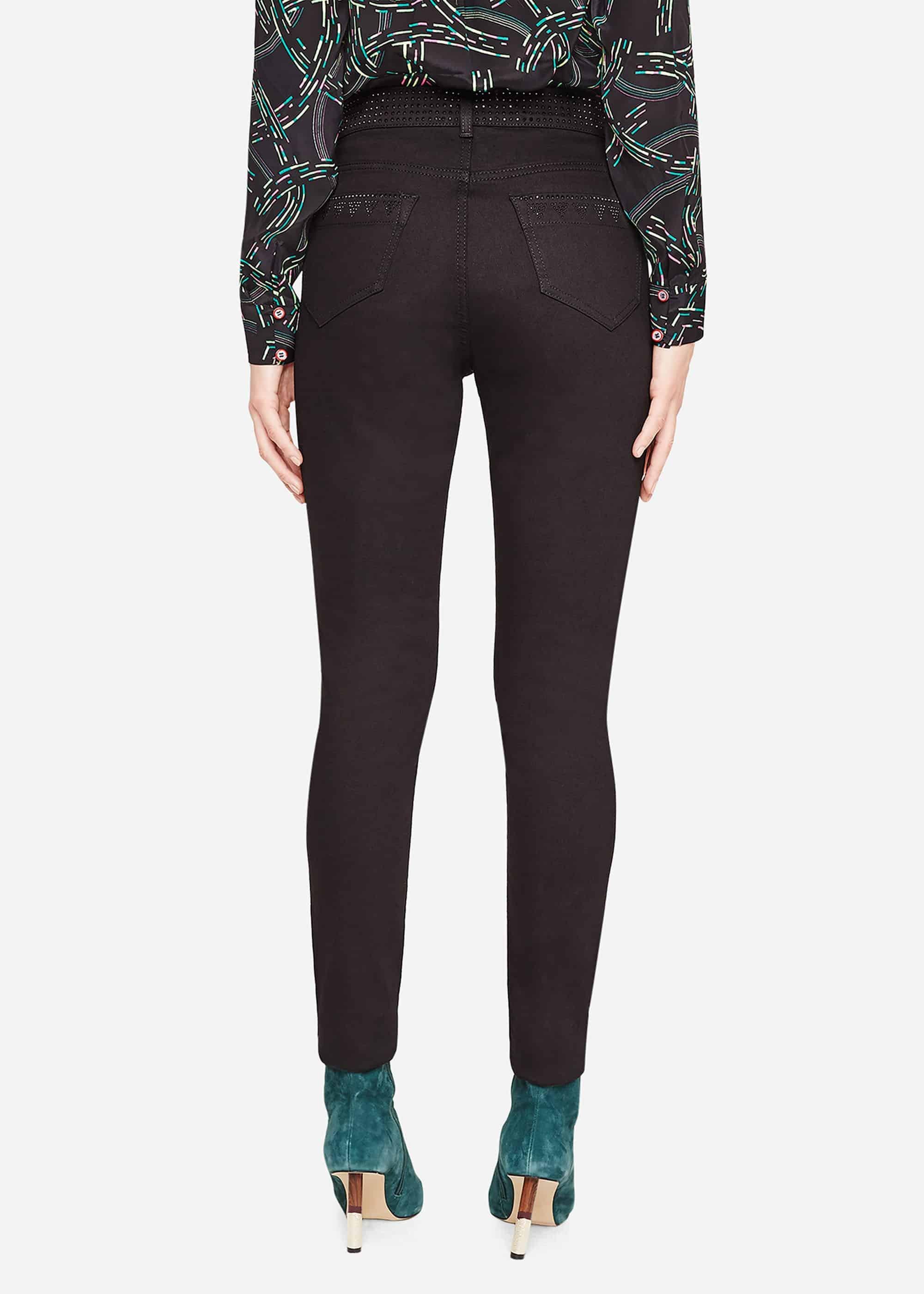 Lainey Skinny Fit Studded Jeans