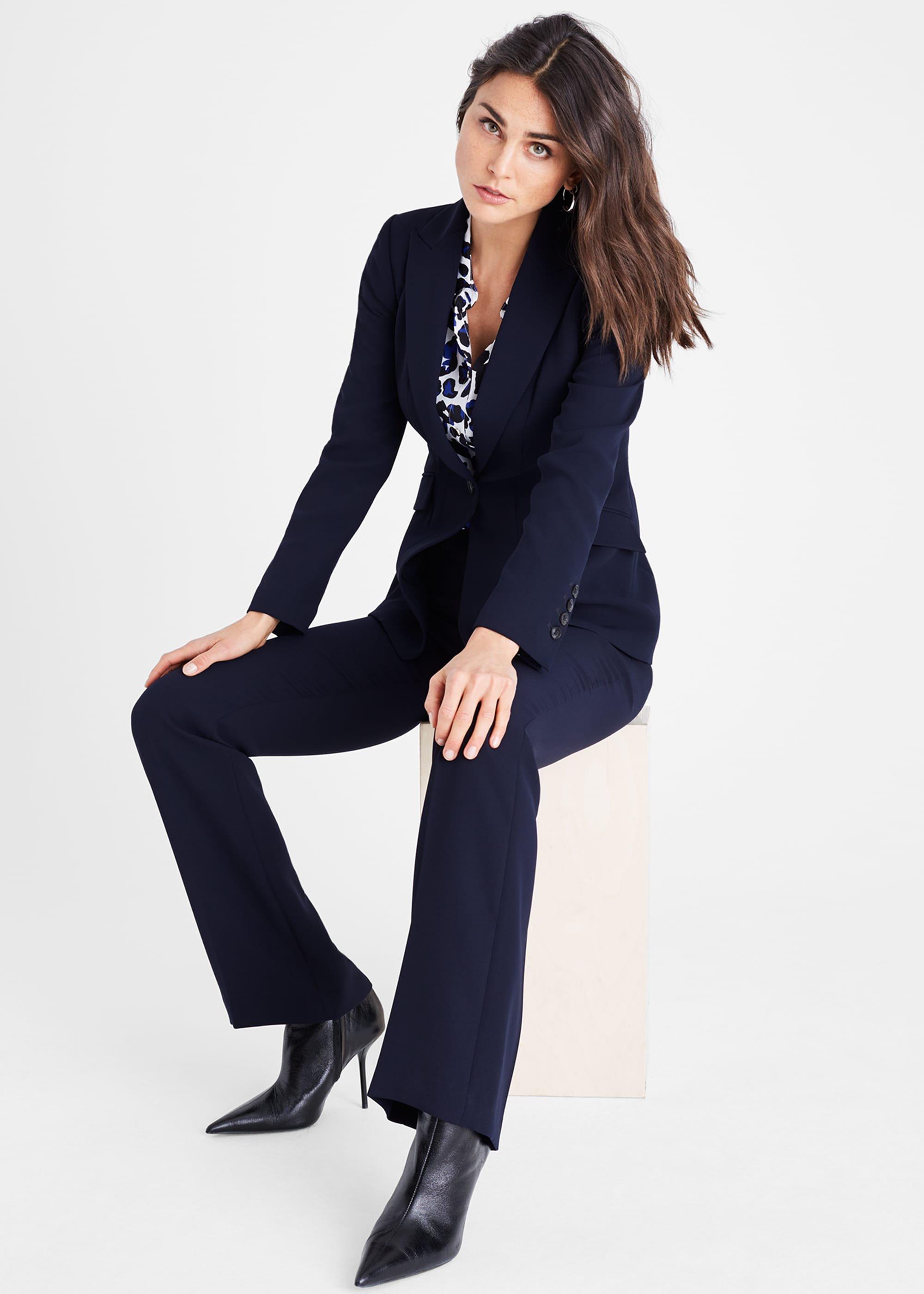 Lydia Straight City Suit Trousers