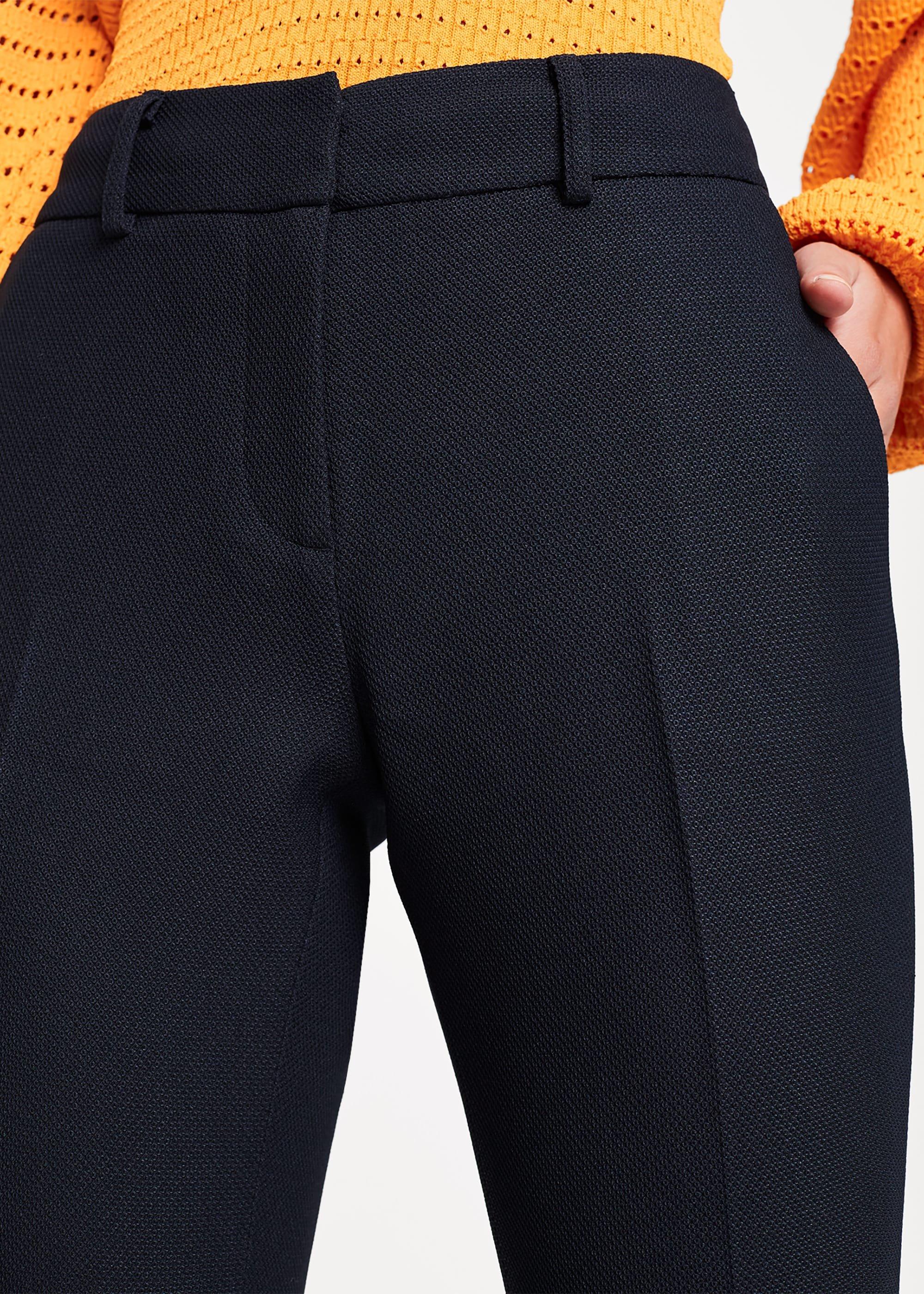 Shanna Textured Tapered Trousers