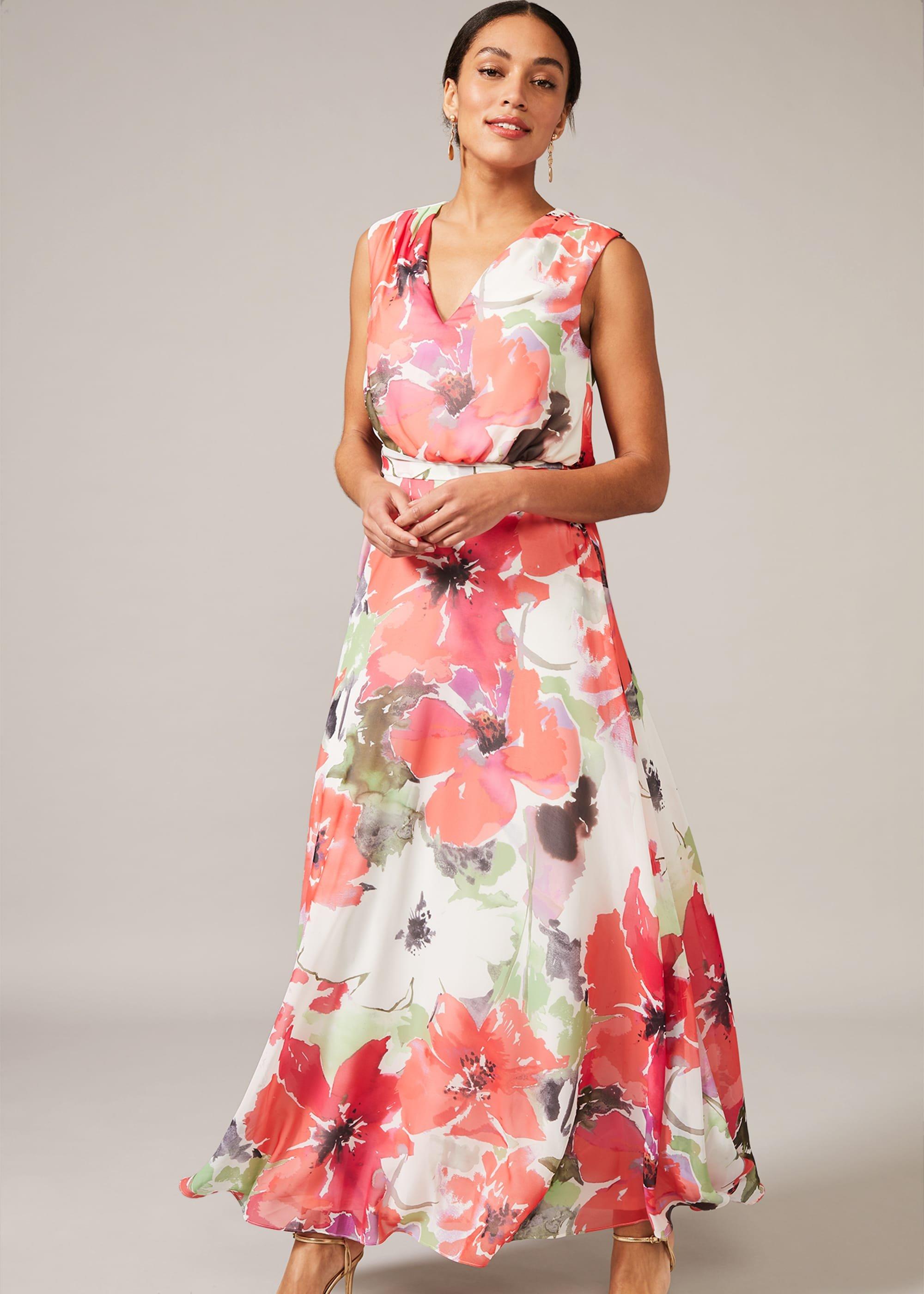 Theodora Floral Maxi Dress