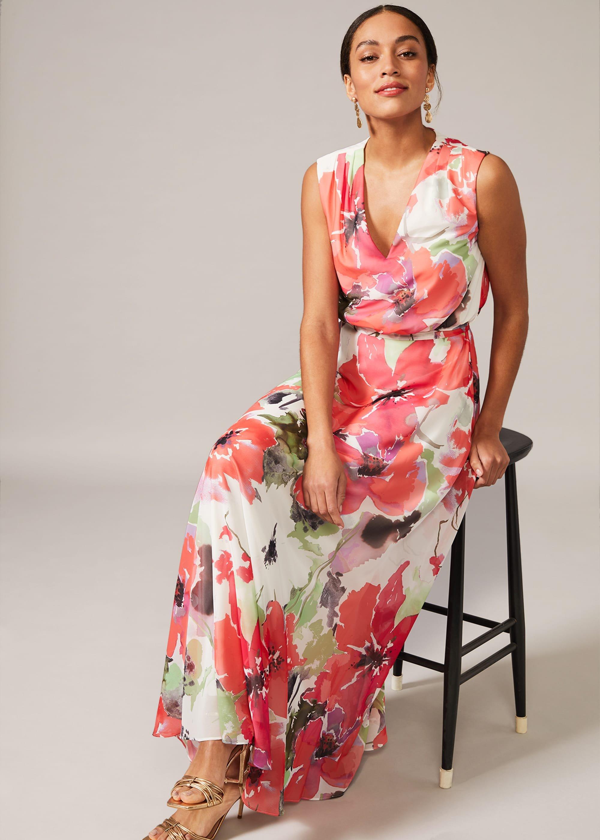 Theodora Floral Maxi Dress