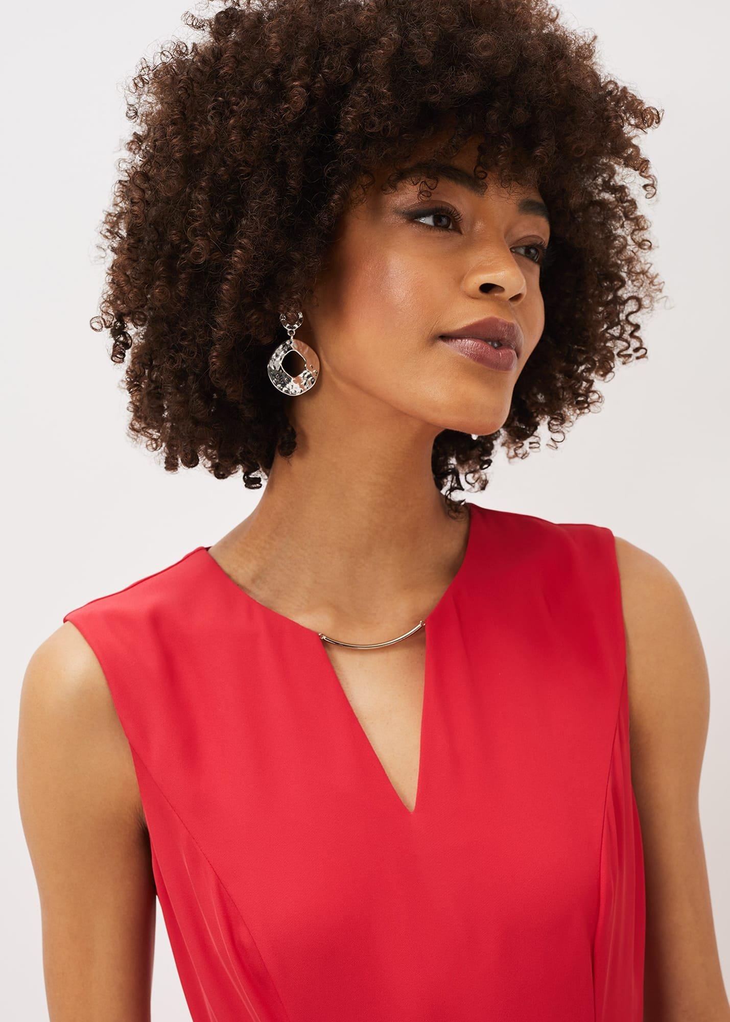 Jayne Belted Panelled Dress