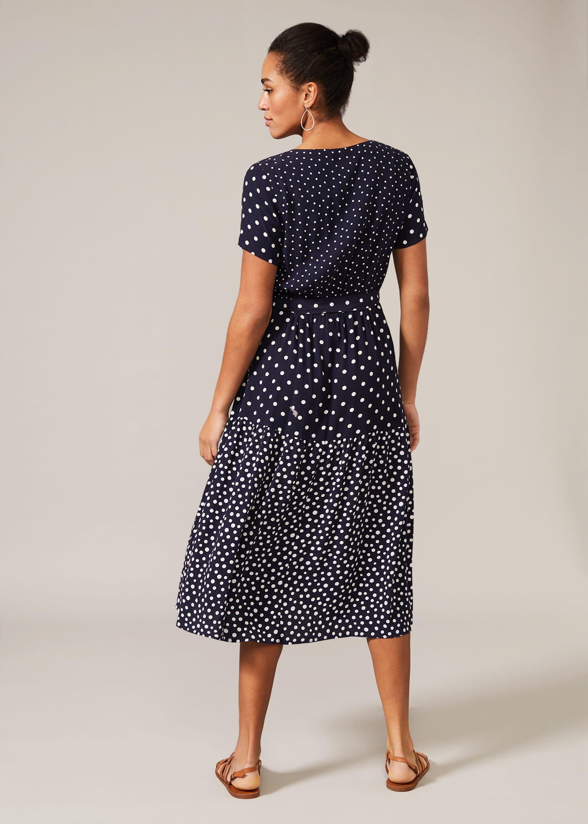 Callista Spot Tea Dress