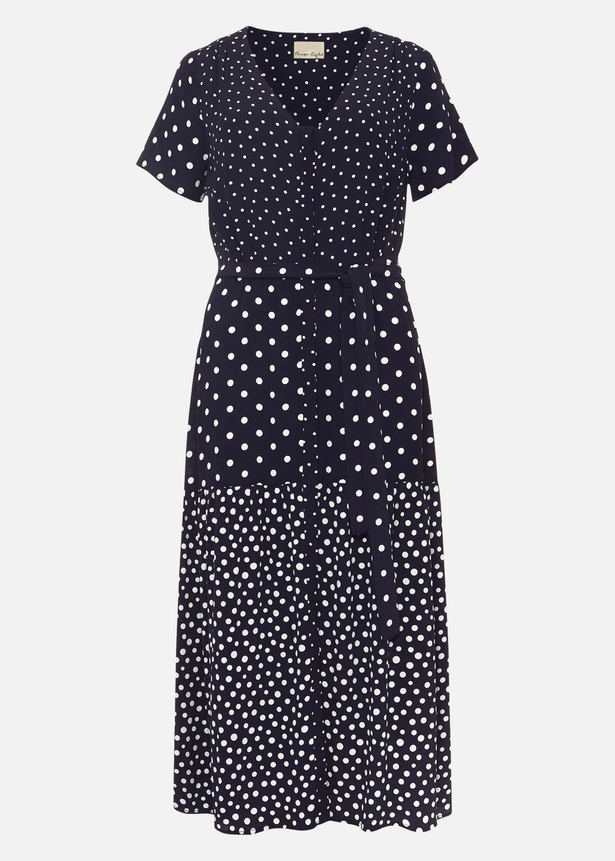 Callista Spot Tea Dress
