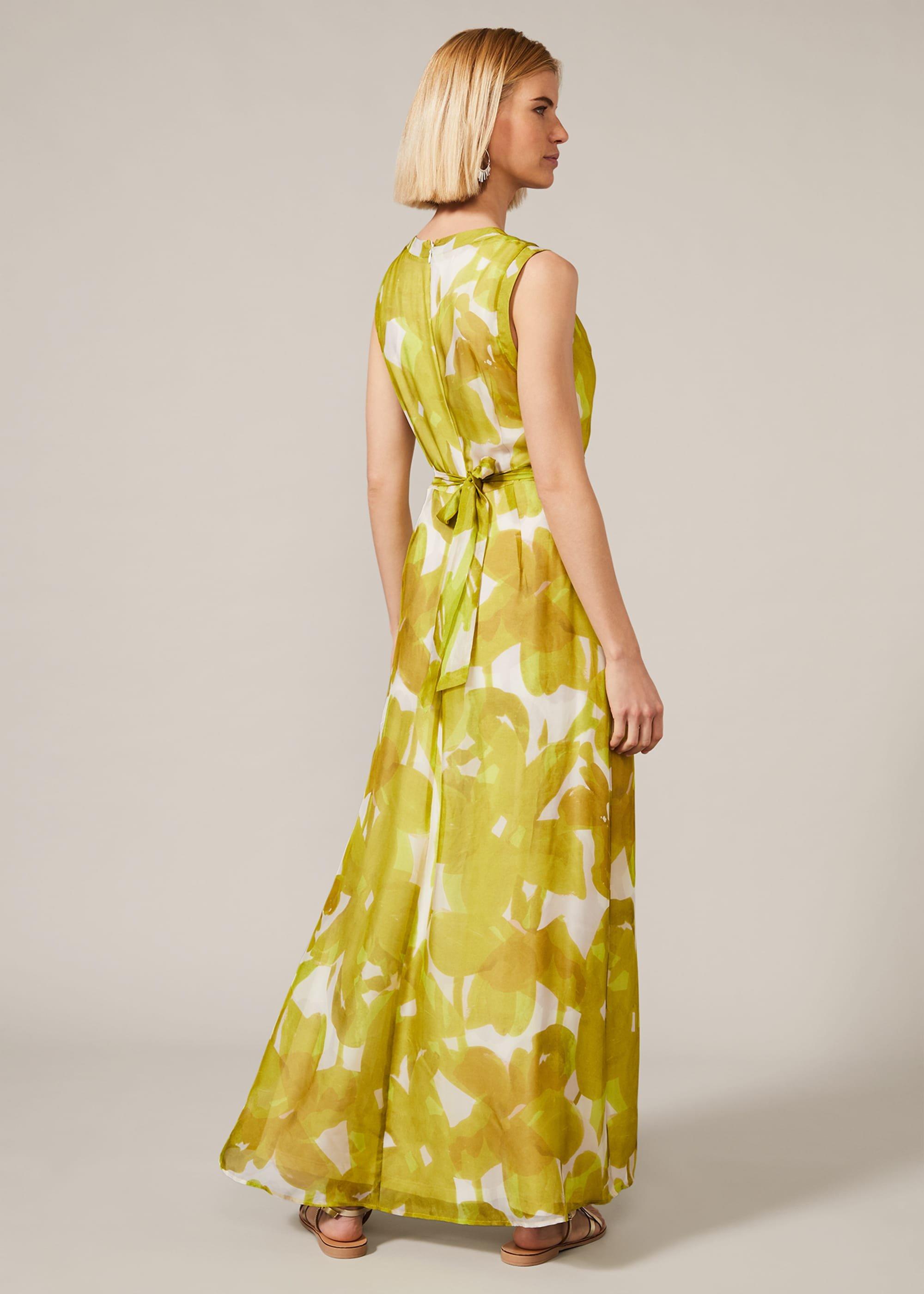 Coline Silk Blend Maxi Dress