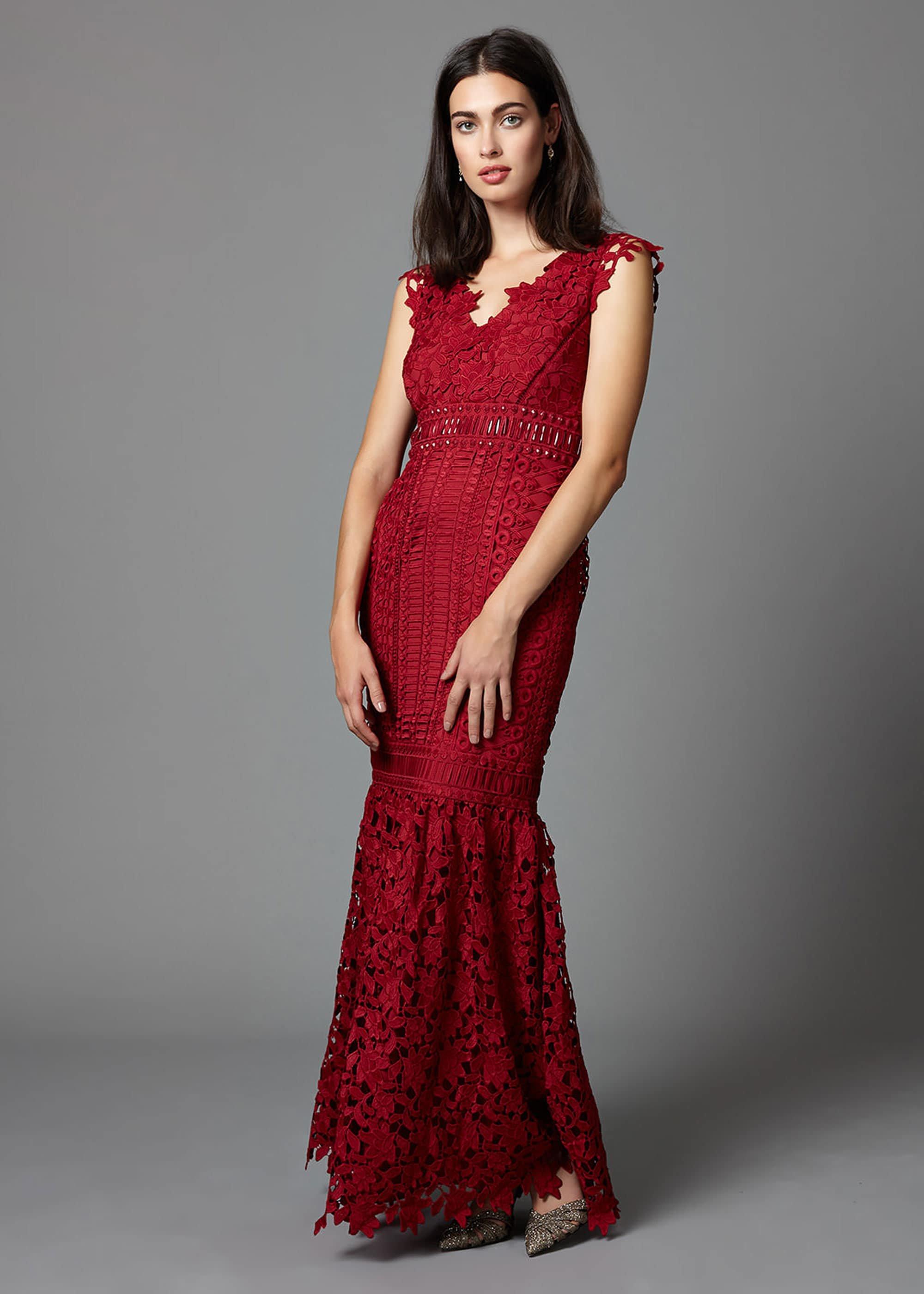 Sauvan Lace Maxi Dress