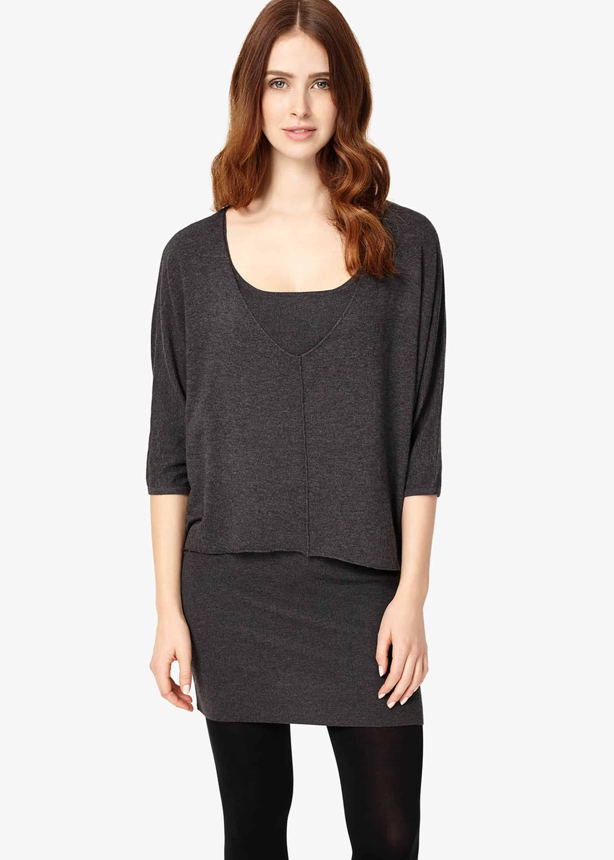 Carmen Double Layer Knitted Dress