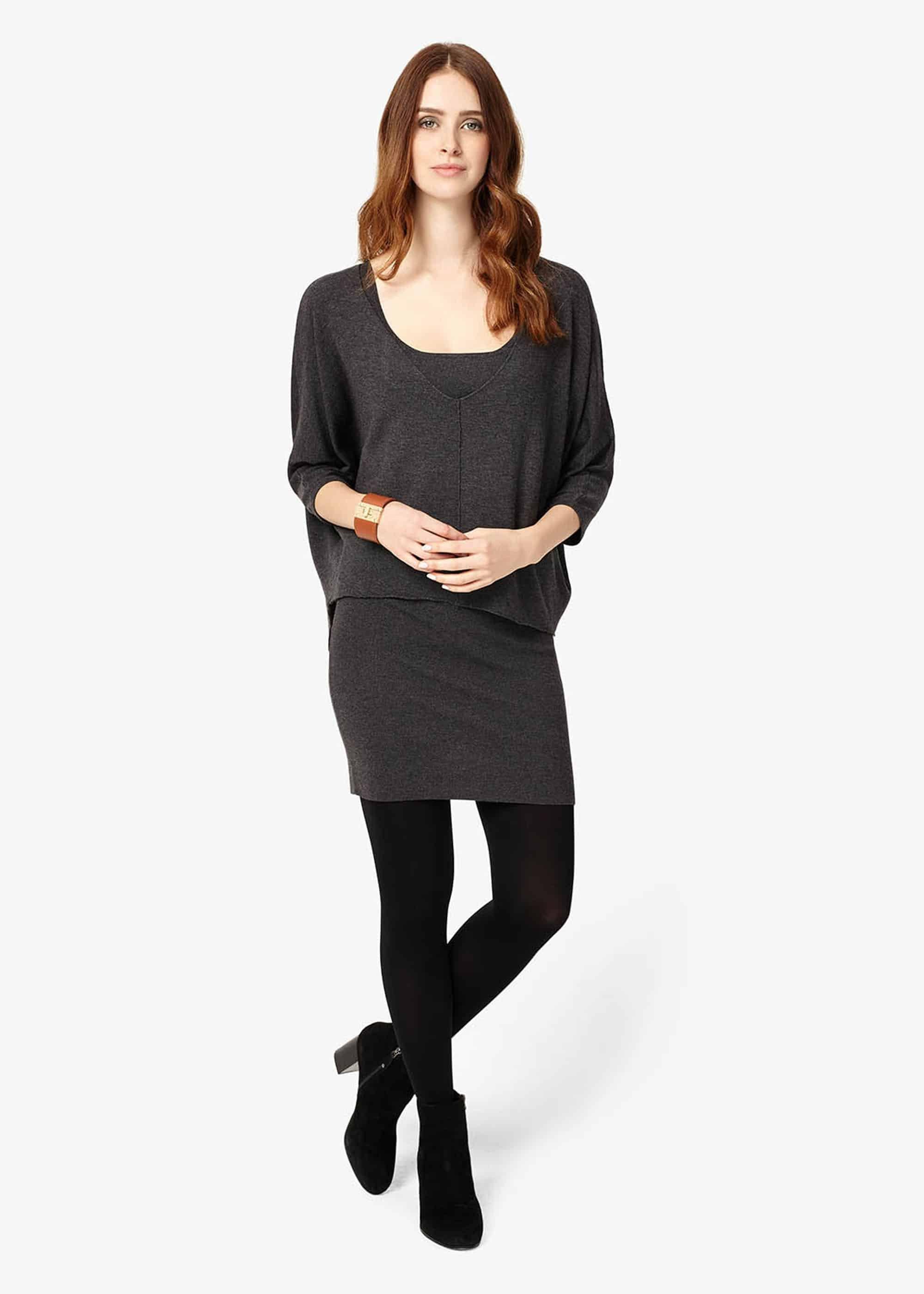 Carmen Double Layer Knitted Dress