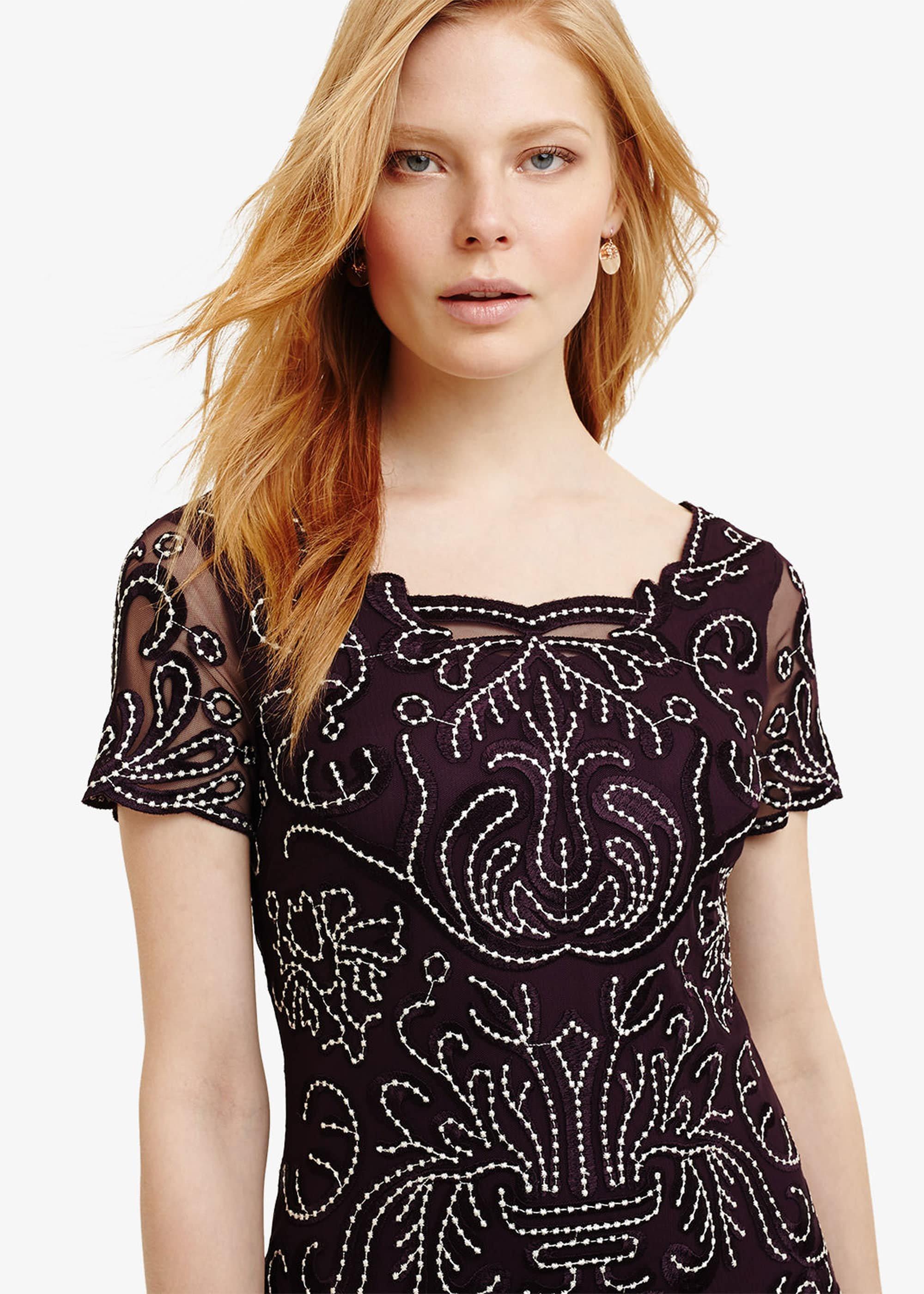 Talia Embroidered Dress