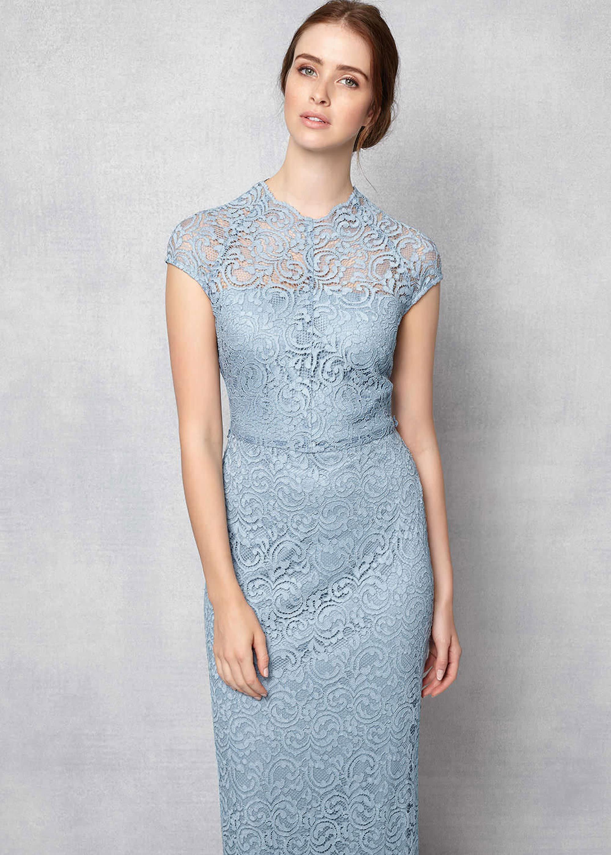 Ramona Lace Full Length Dress