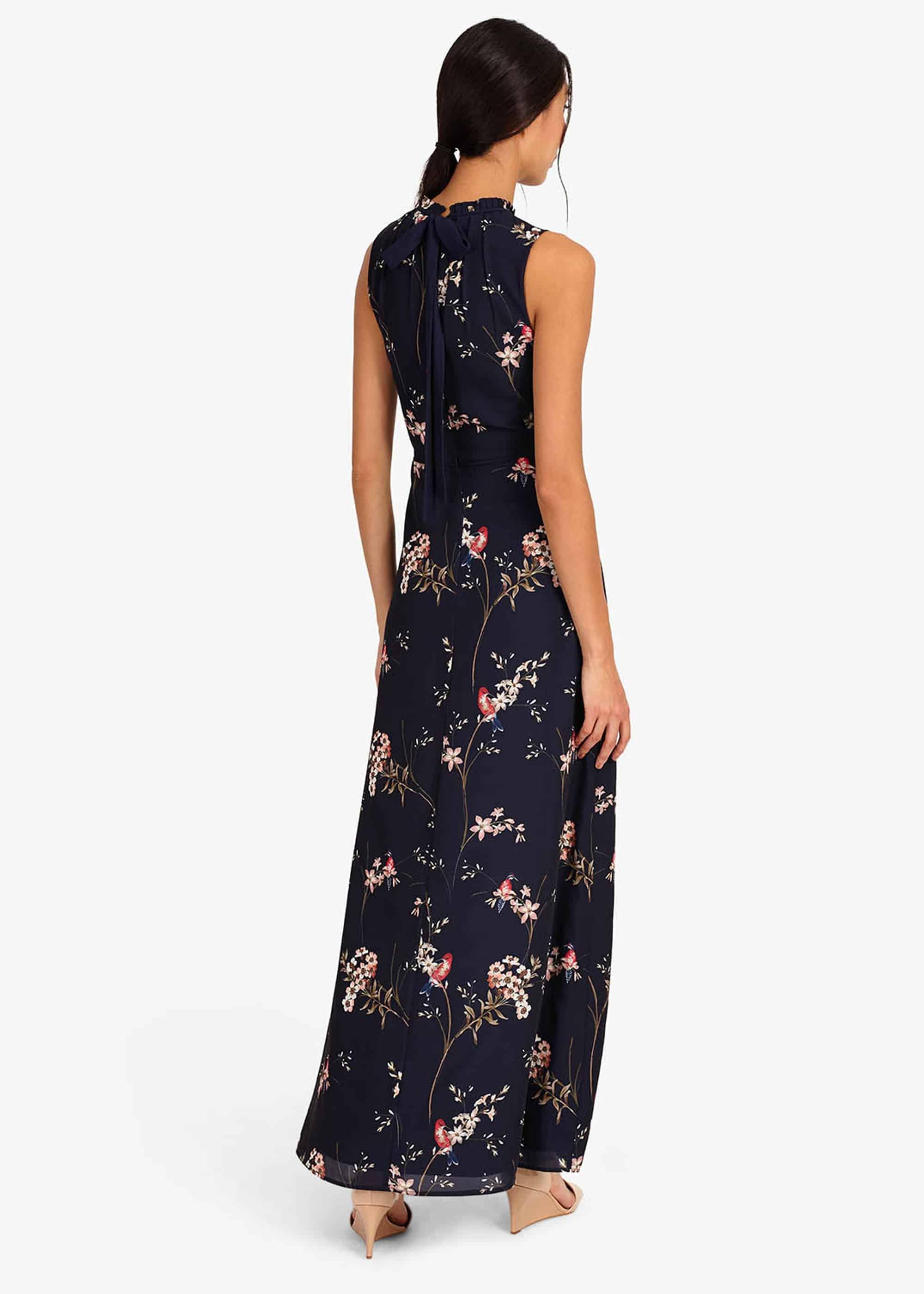 Gaynor Floral Full Length Dress