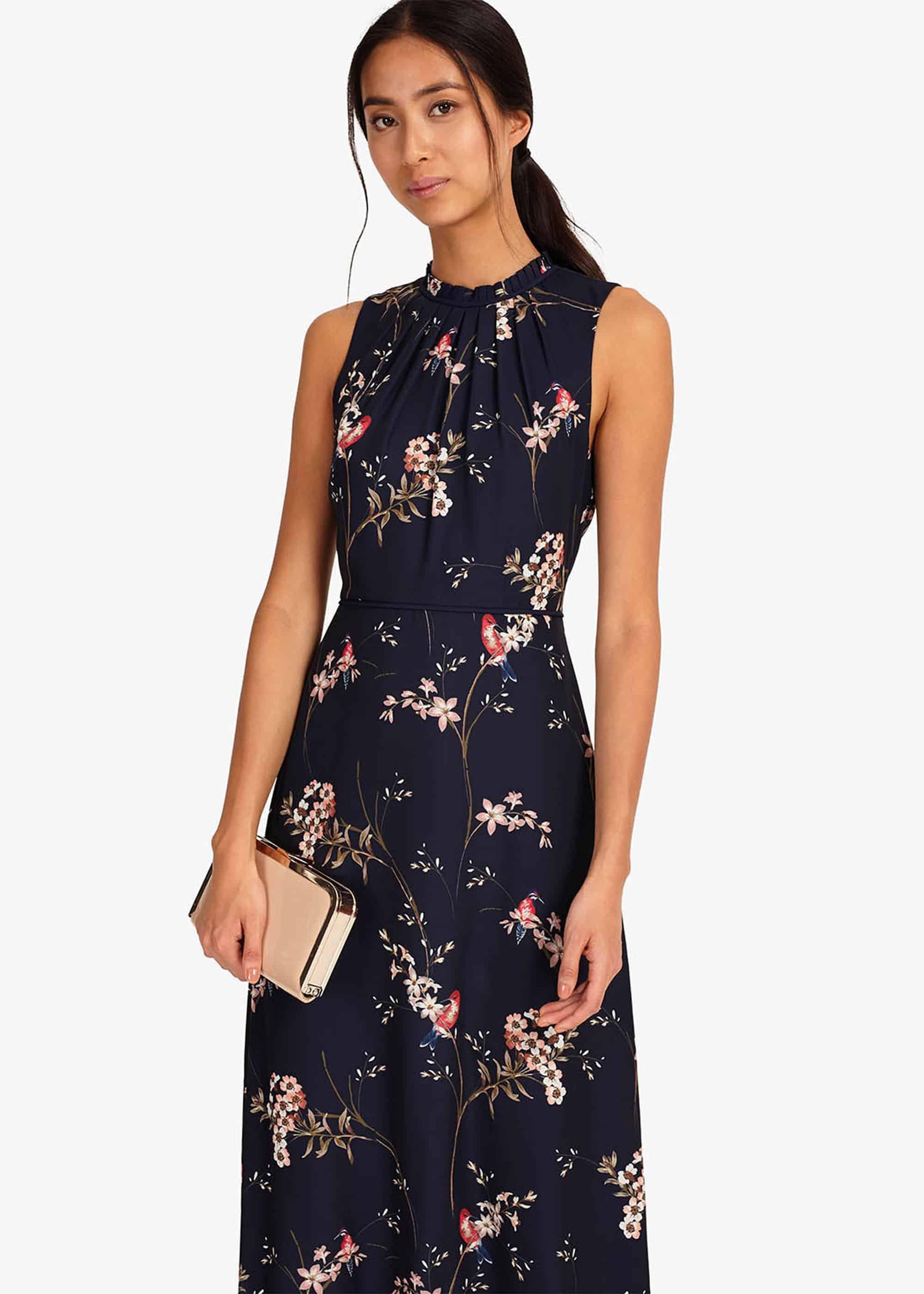 Gaynor Floral Full Length Dress