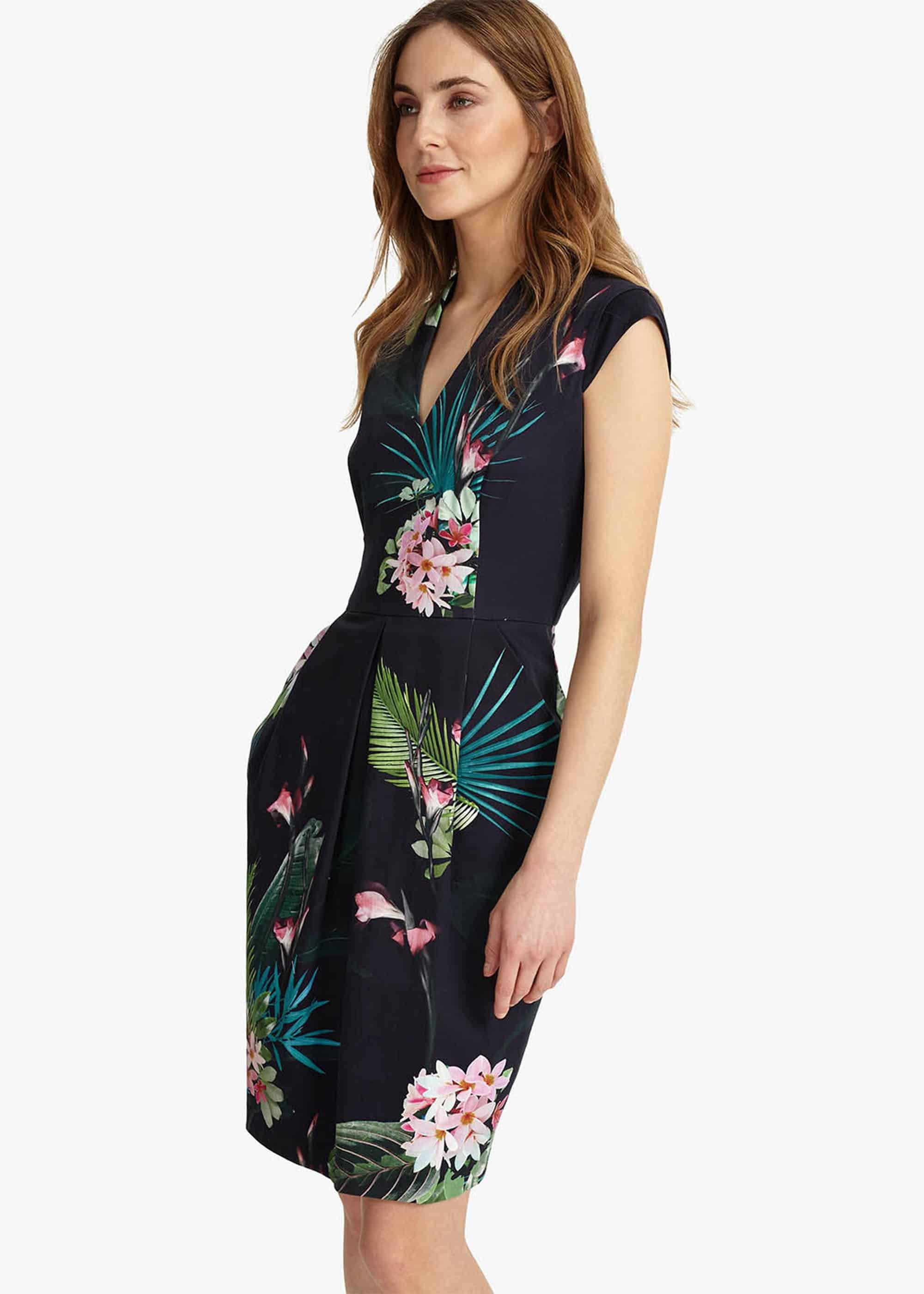 Mila Printed Dress