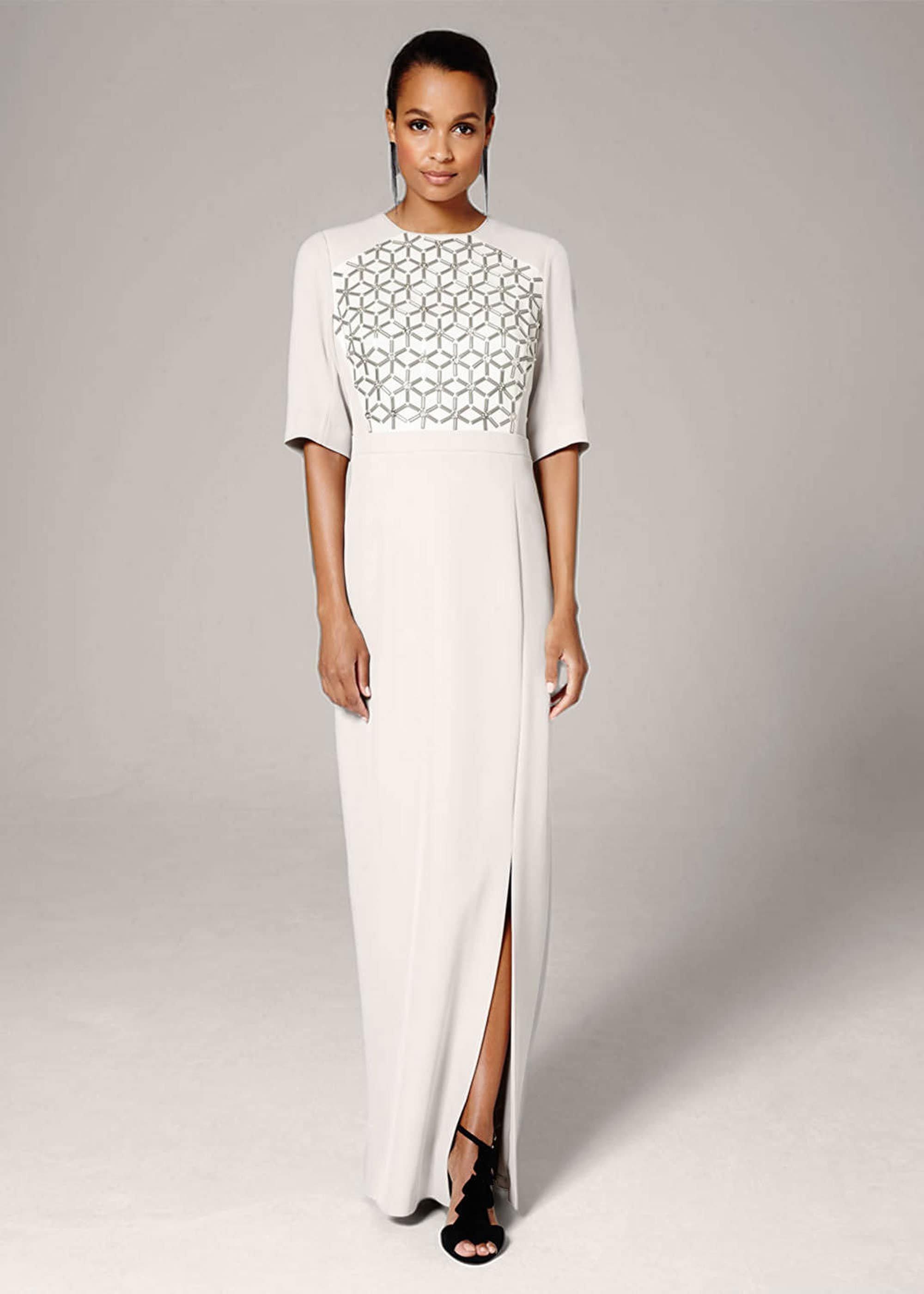 Hetty Embellished Full Length Dress