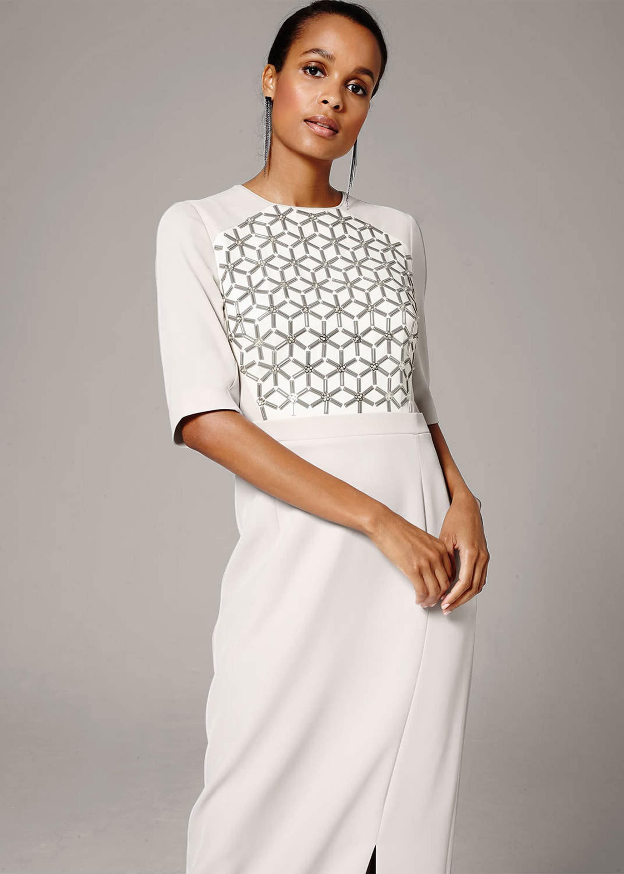 Hetty Embellished Full Length Dress